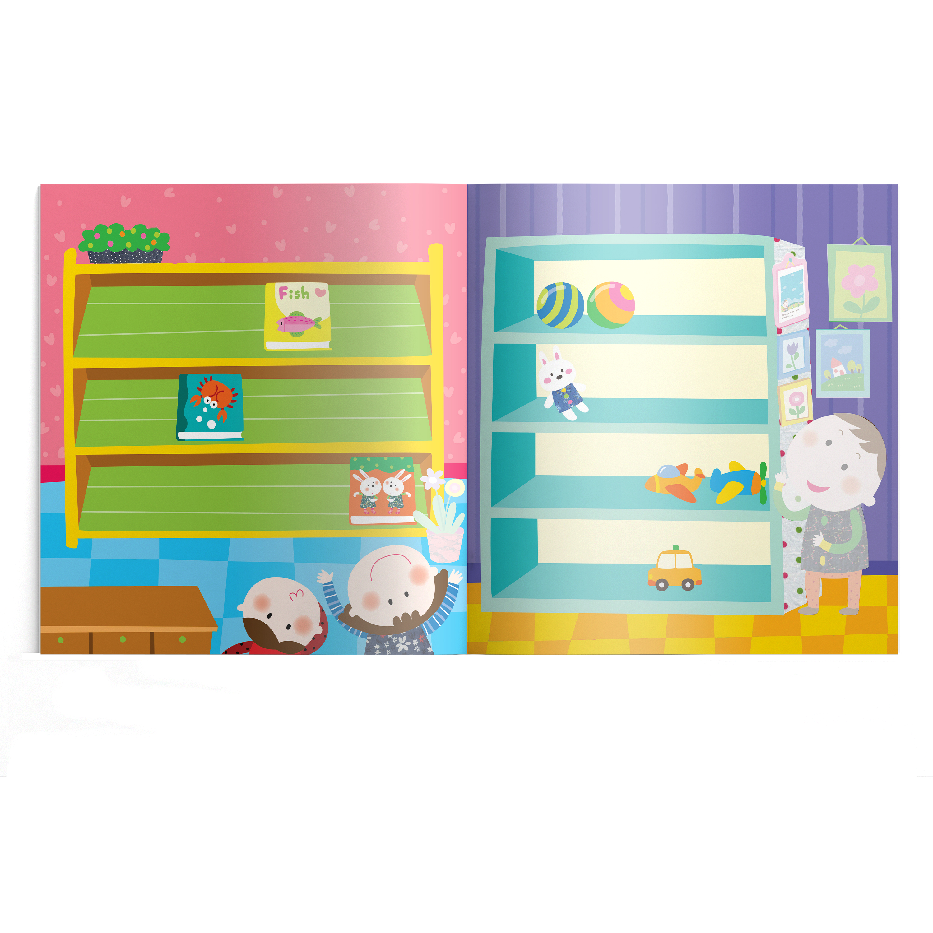 nhà sách của voi xanh - sticker sáng tạo cq