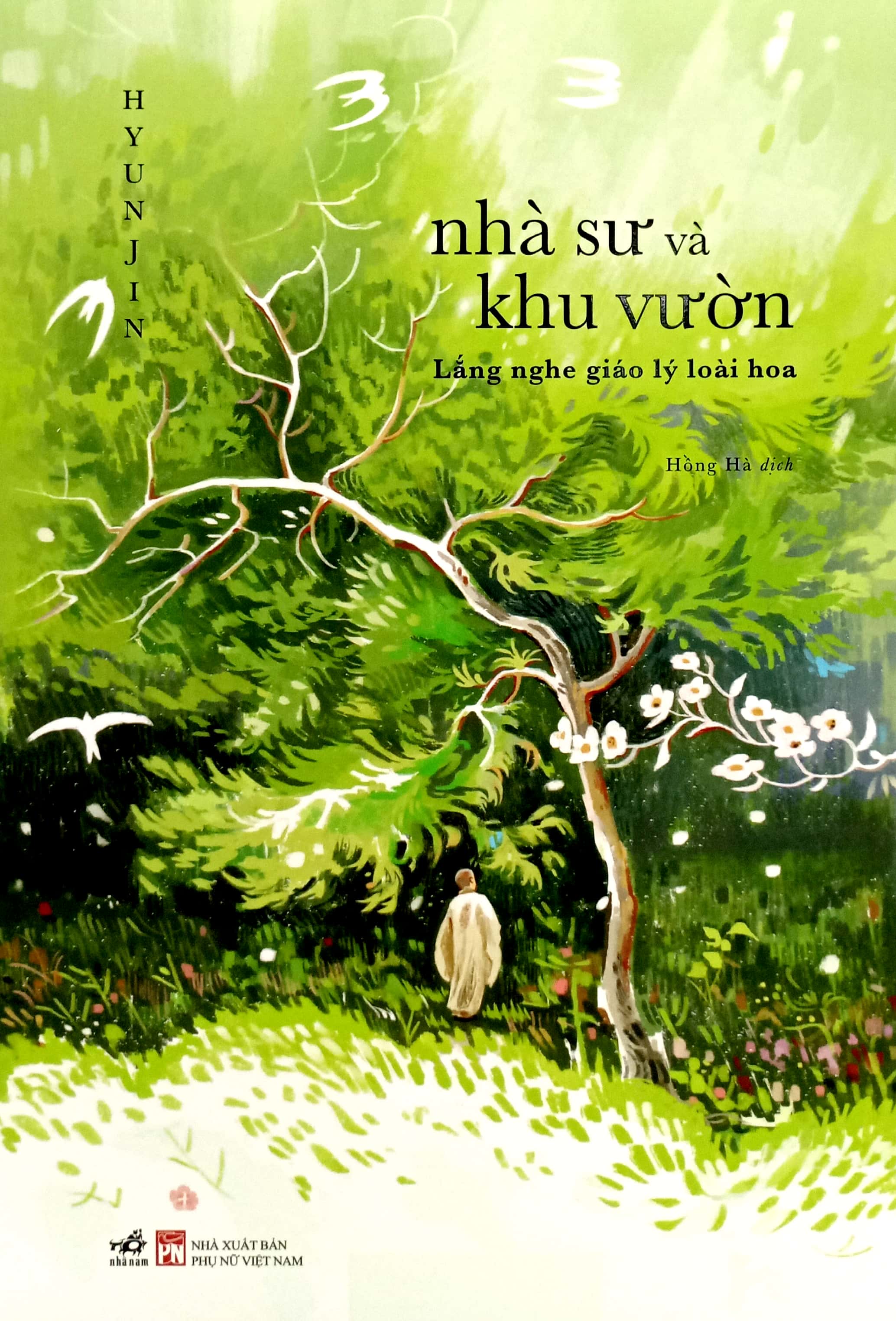 nhà sư và khu vườn