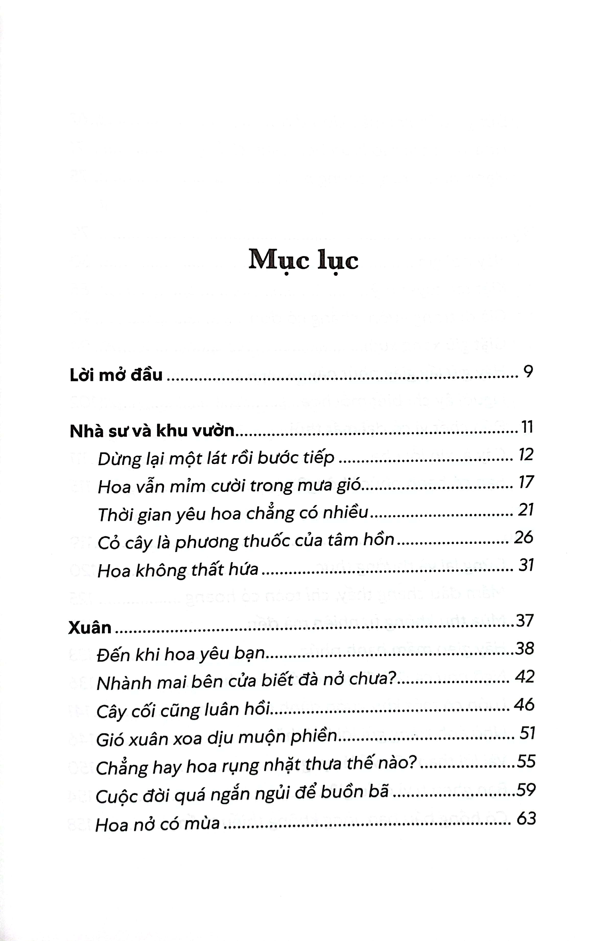 nhà sư và khu vườn