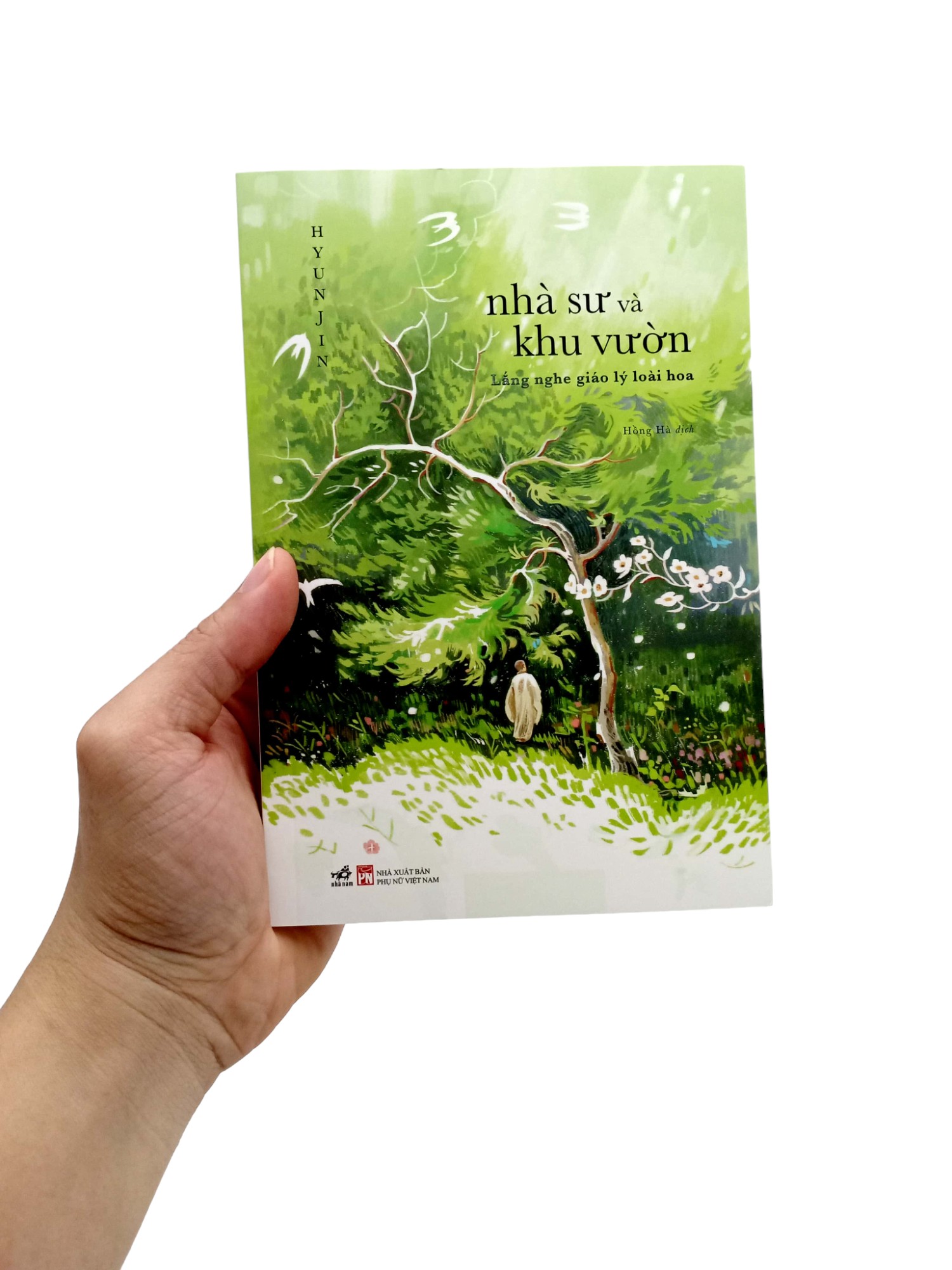 nhà sư và khu vườn