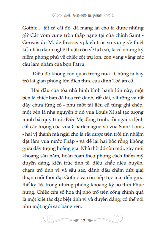 nhà thờ đức bà paris - bìa cứng (tái bản 2024)