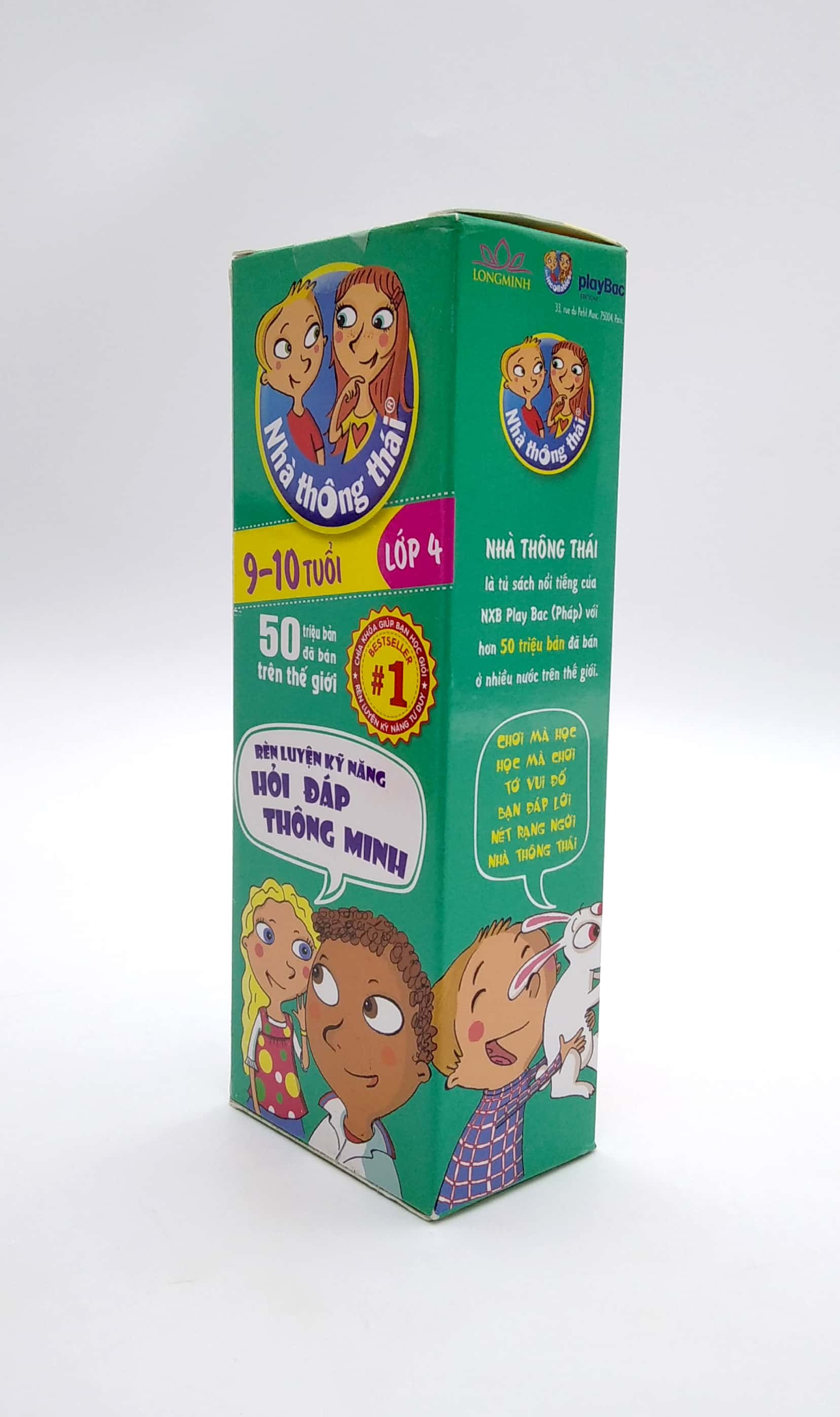 nhà thông thái - 1000 câu hỏi nhanh đáp gọn - để trở thành tỷ phú tri thức lớp 4 (9-10 tuổi)