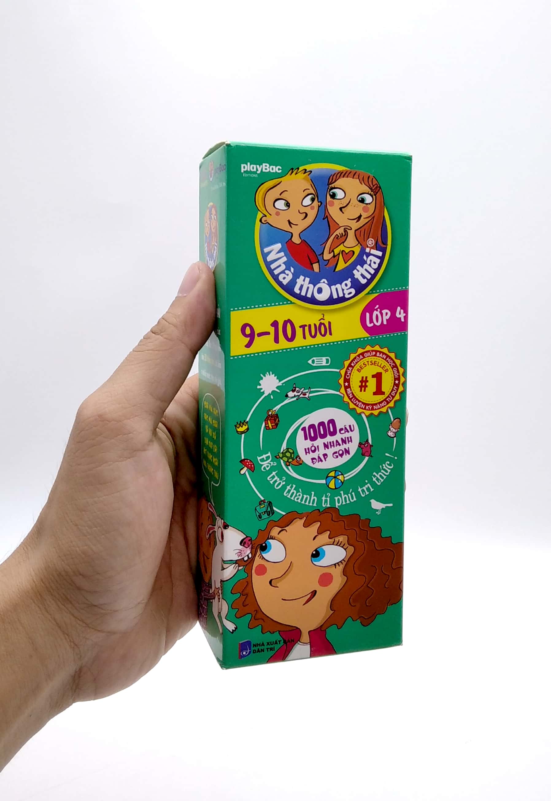 nhà thông thái - 1000 câu hỏi nhanh đáp gọn - để trở thành tỷ phú tri thức lớp 4 (9-10 tuổi)