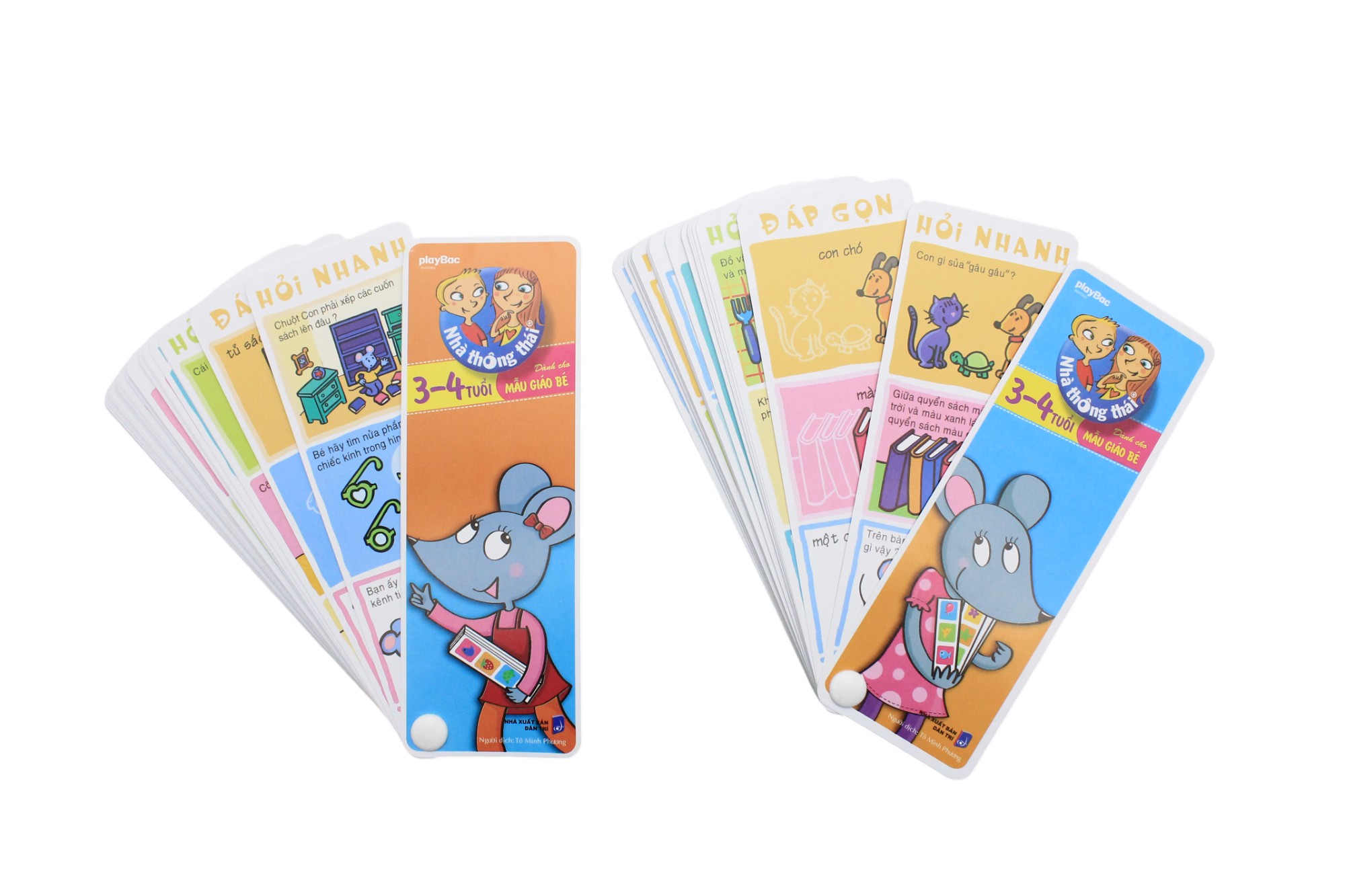 nhà thông thái 3-4 tuổi - dành cho mẫu giáo bé (tái bản 2024)