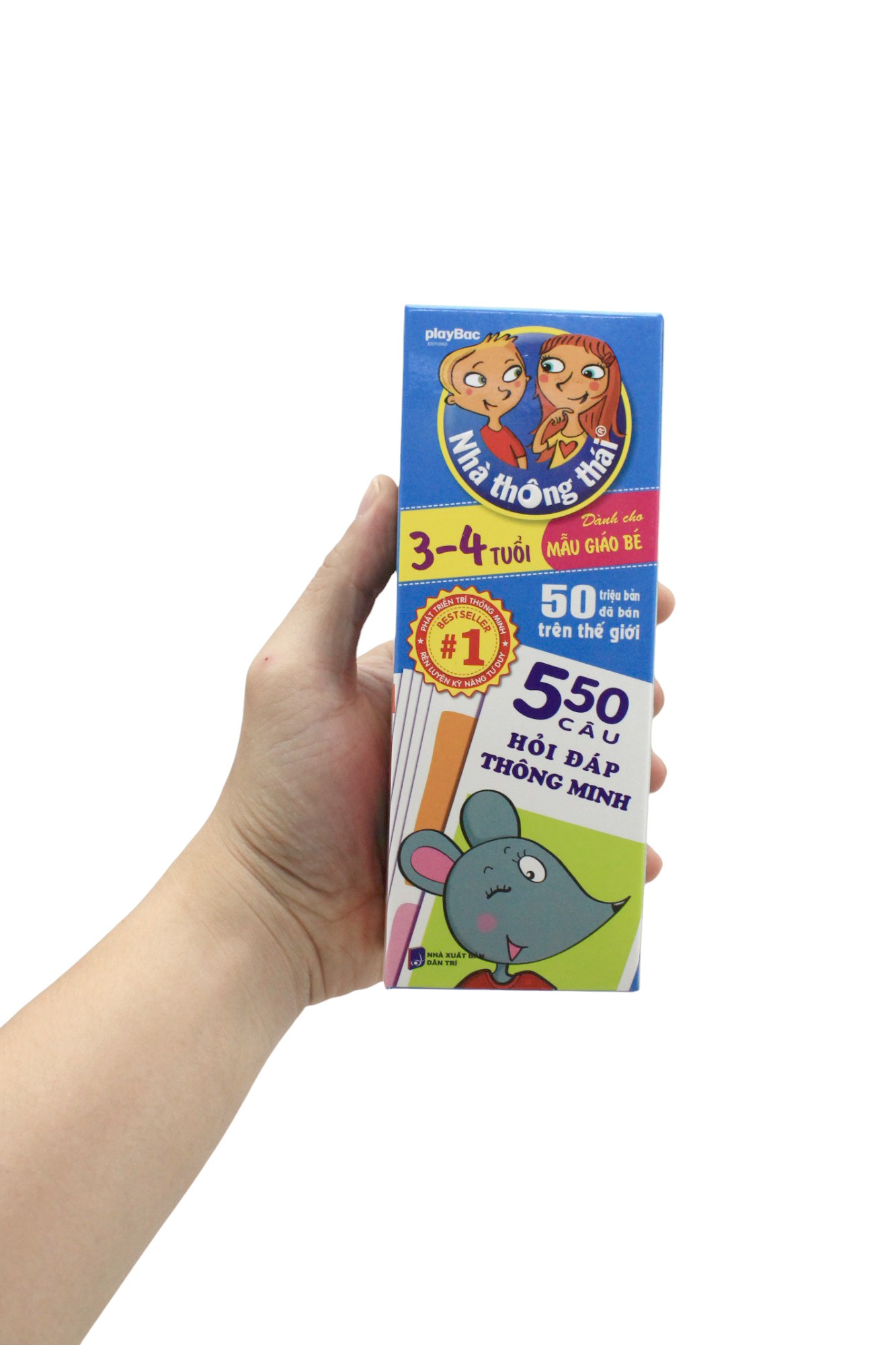 nhà thông thái 3-4 tuổi - dành cho mẫu giáo bé (tái bản 2024)