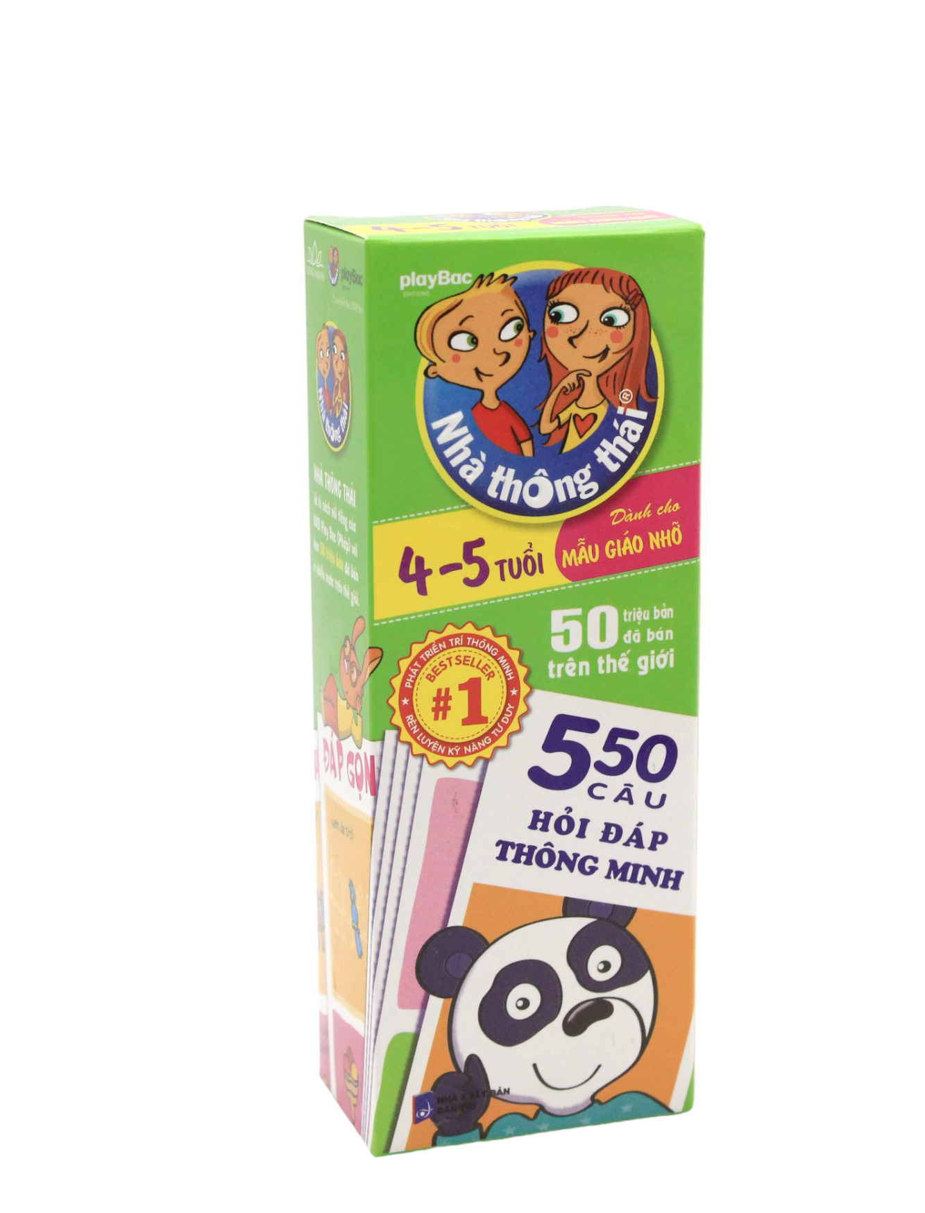 nhà thông thái 4-5 tuổi - dành cho mẫu giáo nhỏ (tái bản 2024)