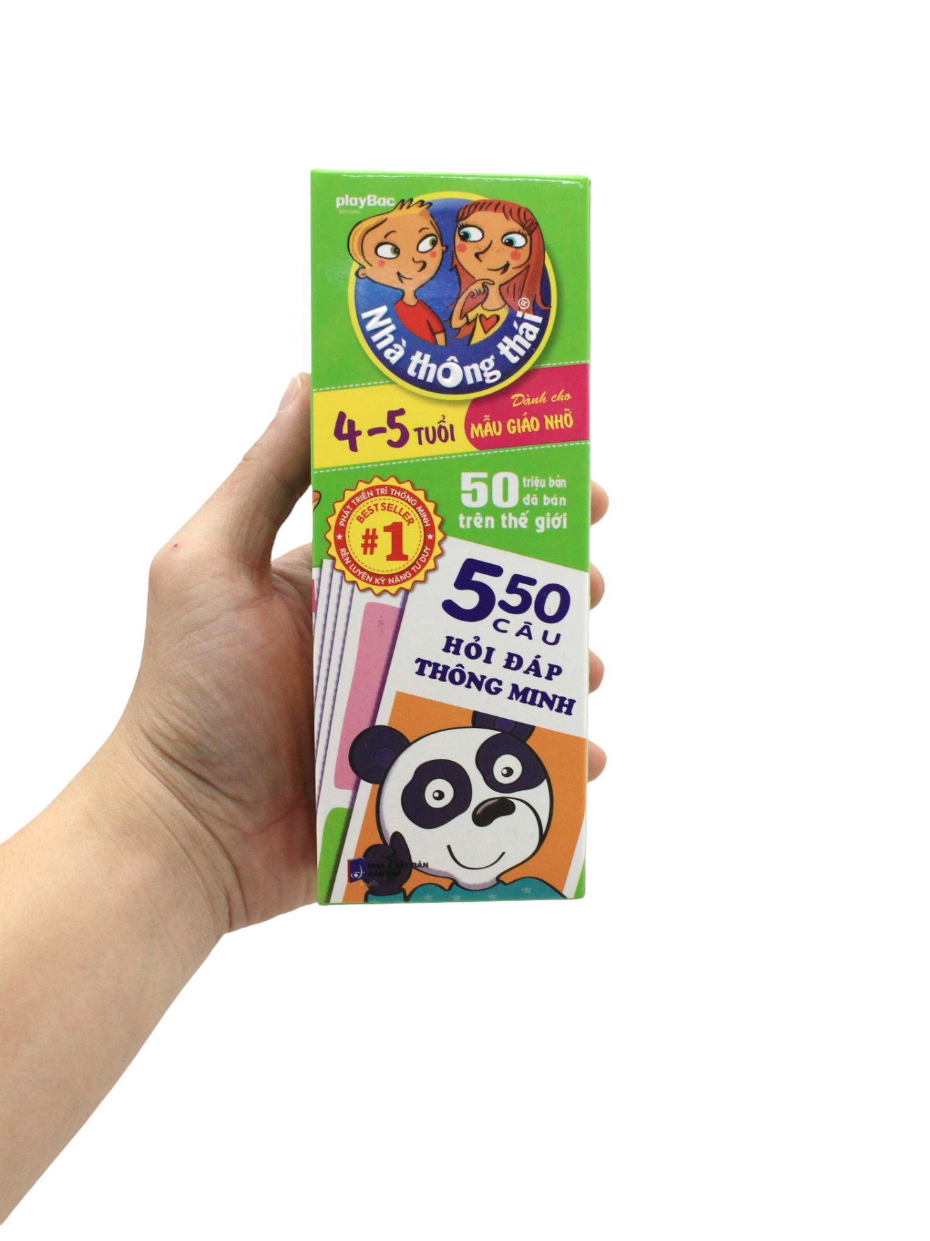 nhà thông thái 4-5 tuổi - dành cho mẫu giáo nhỏ (tái bản 2024)