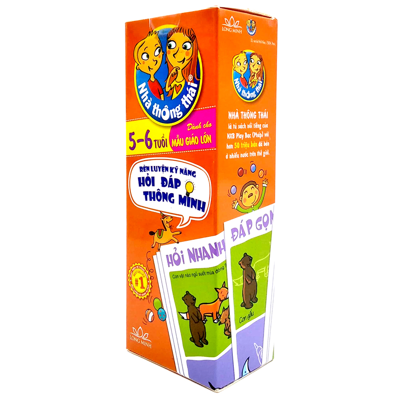 nhà thông thái 5-6 tuổi - 550 câu hỏi đáp thông minh (dành cho mẫu giáo lớn)