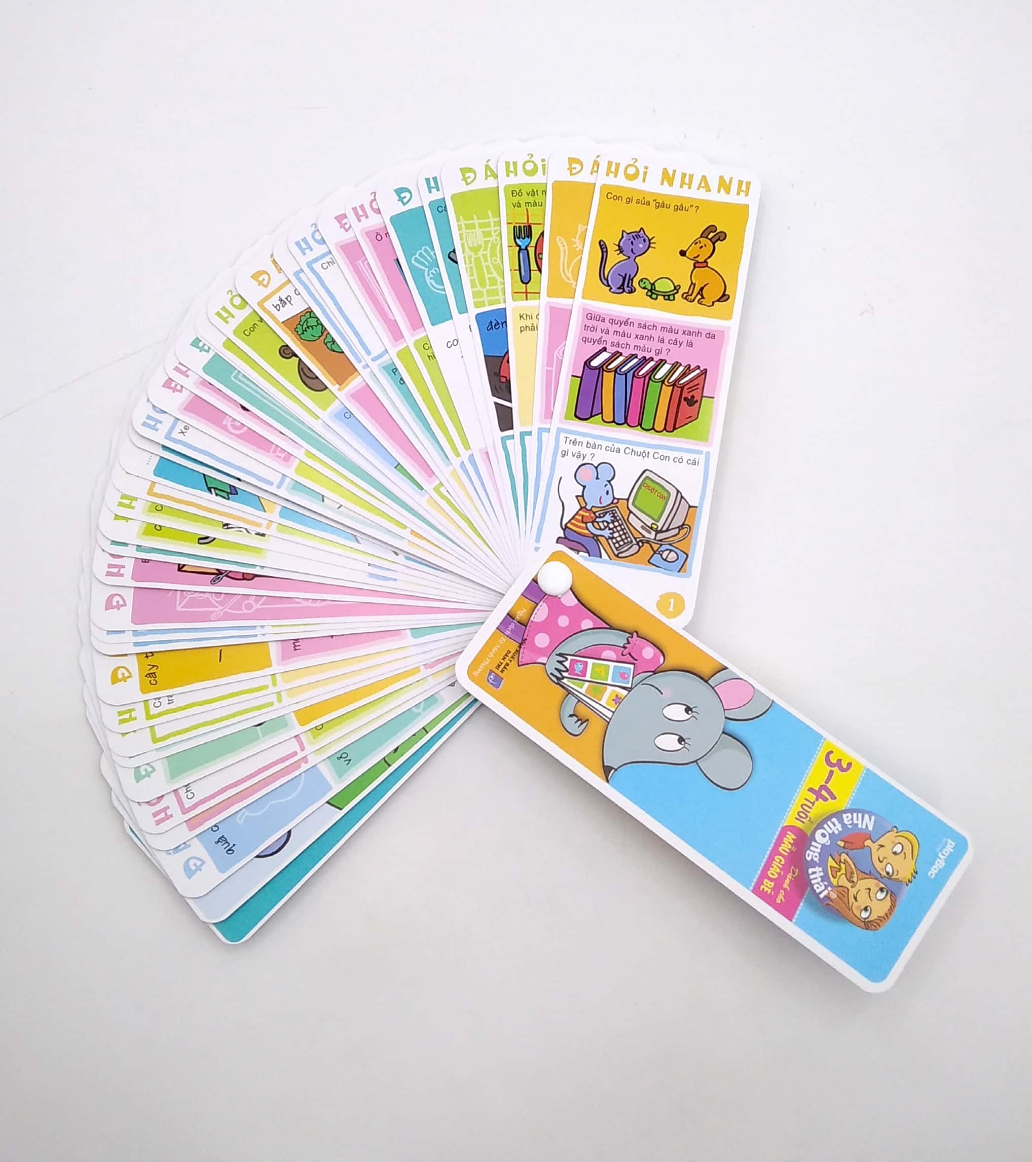 nhà thông thái - 550 câu hỏi đáp thông minh (3-4 tuổi)