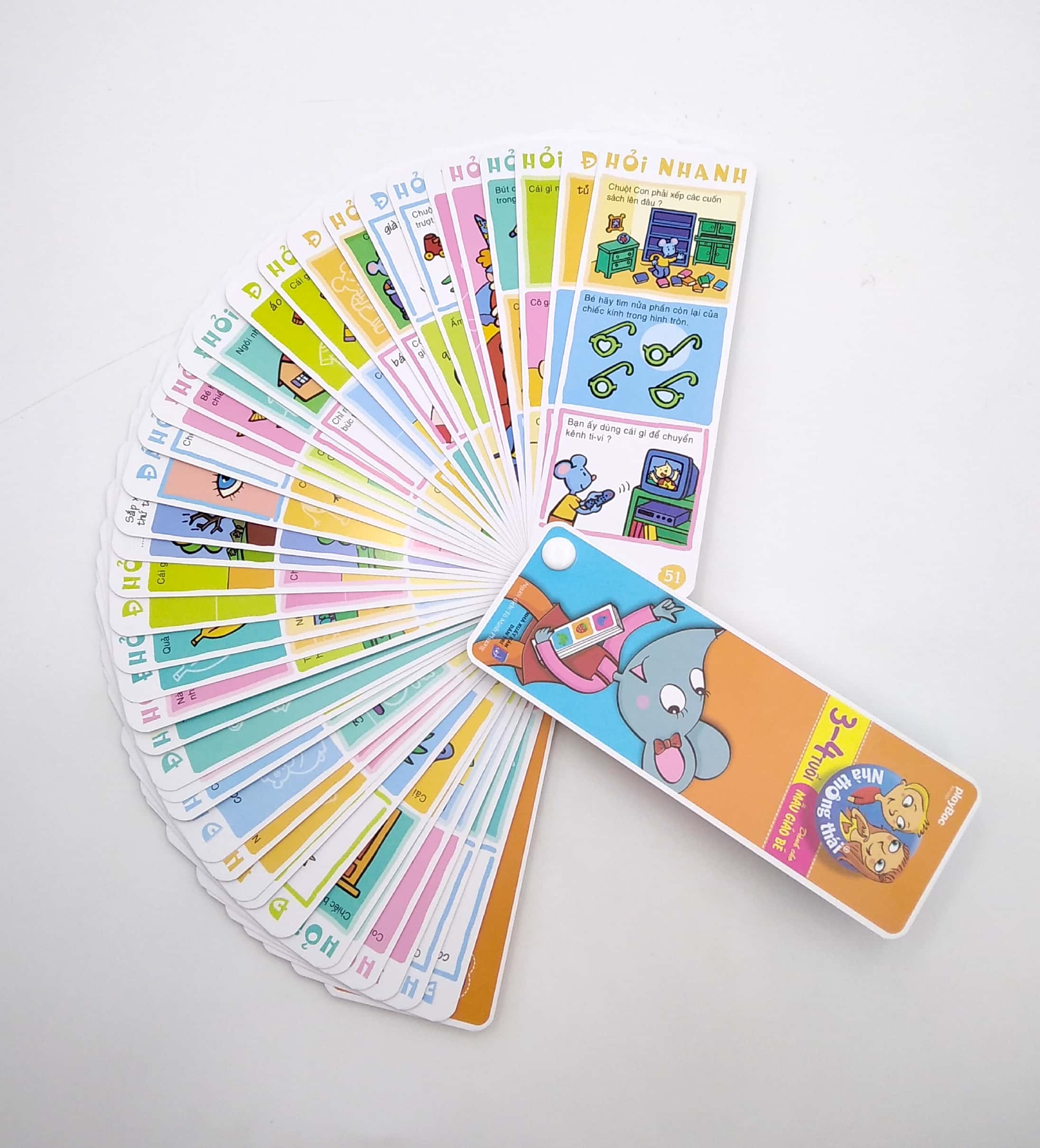 nhà thông thái - 550 câu hỏi đáp thông minh (3-4 tuổi)