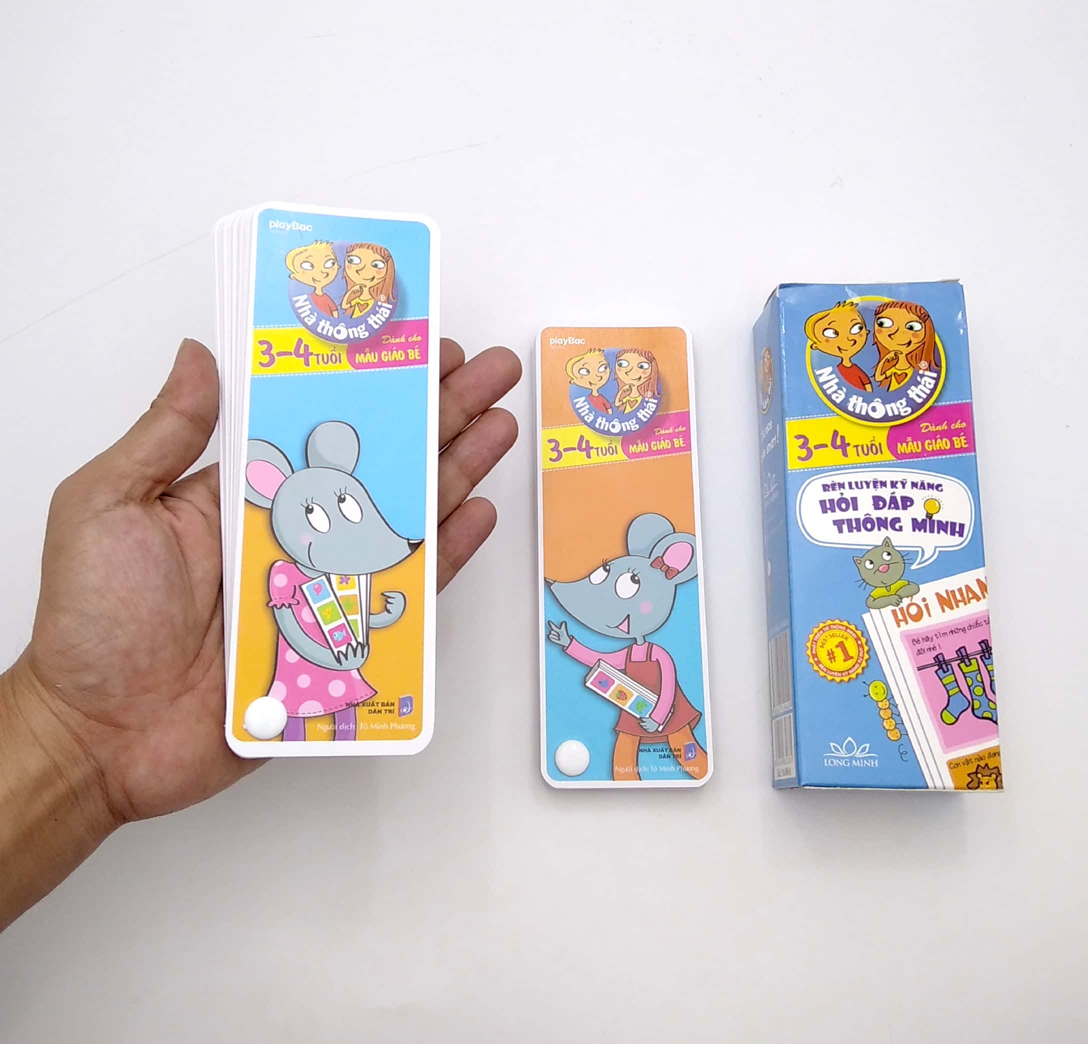 nhà thông thái - 550 câu hỏi đáp thông minh (3-4 tuổi)