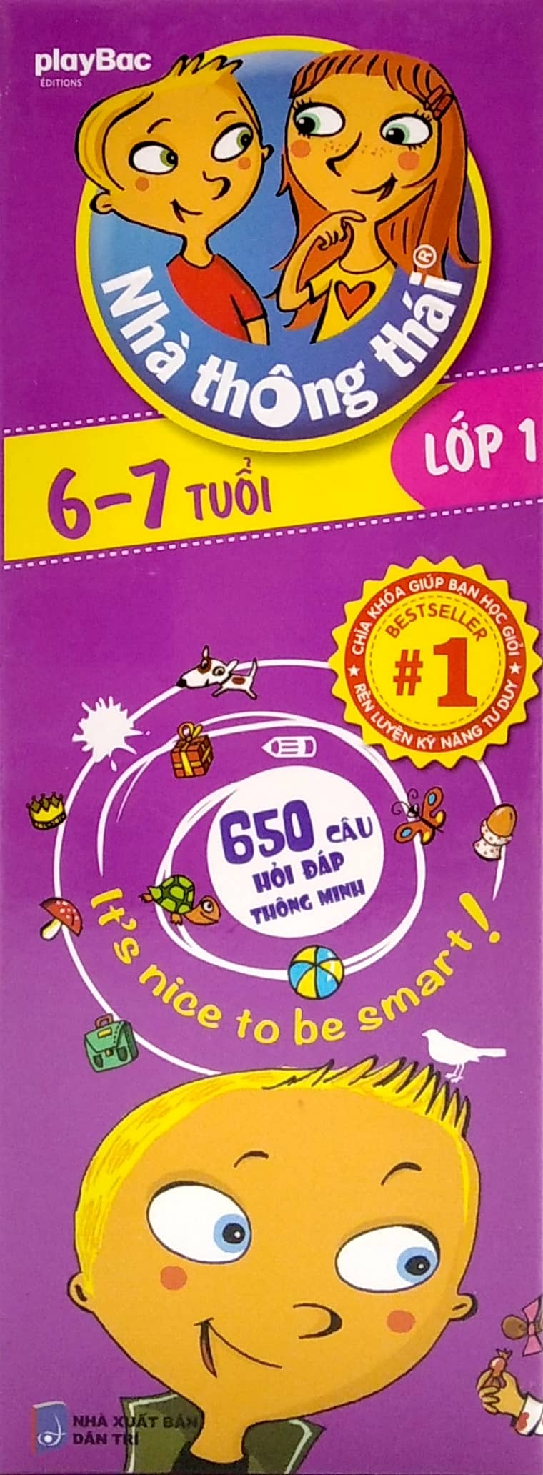 nhà thông thái - 650 câu hỏi đáp thông minh (6-7 tuổi)