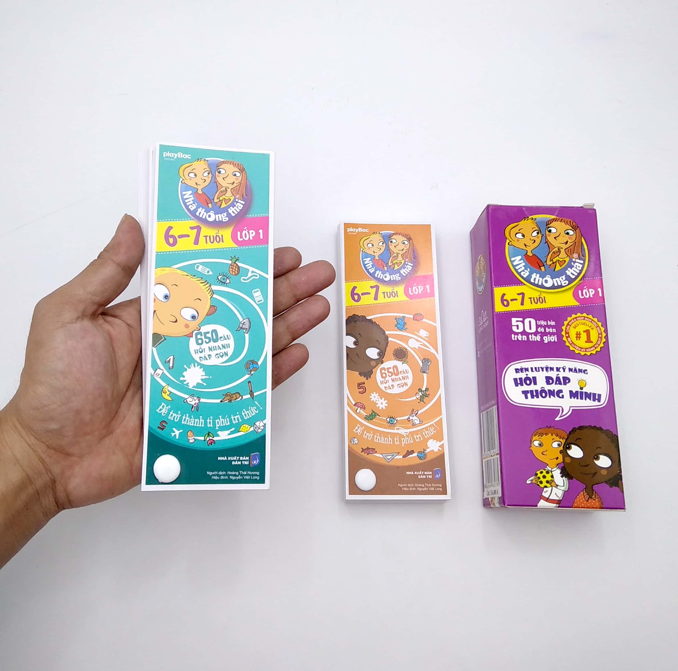 nhà thông thái - 650 câu hỏi đáp thông minh (6-7 tuổi)