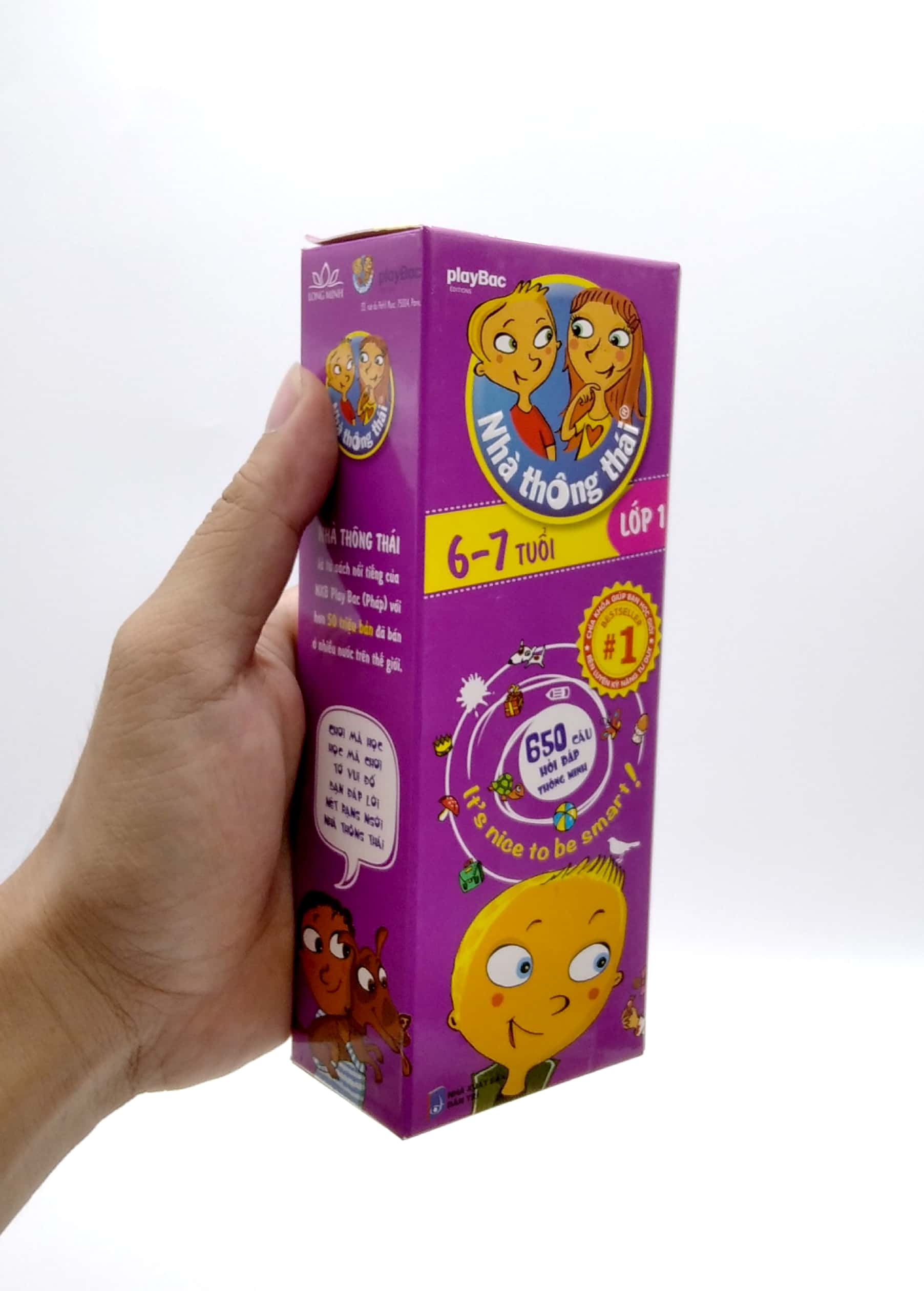 nhà thông thái - 650 câu hỏi đáp thông minh (6-7 tuổi)