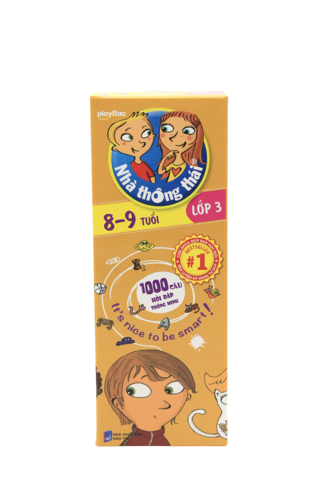 nhà thông thái 8-9 tuổi - lớp 3 (tái bản 2024)