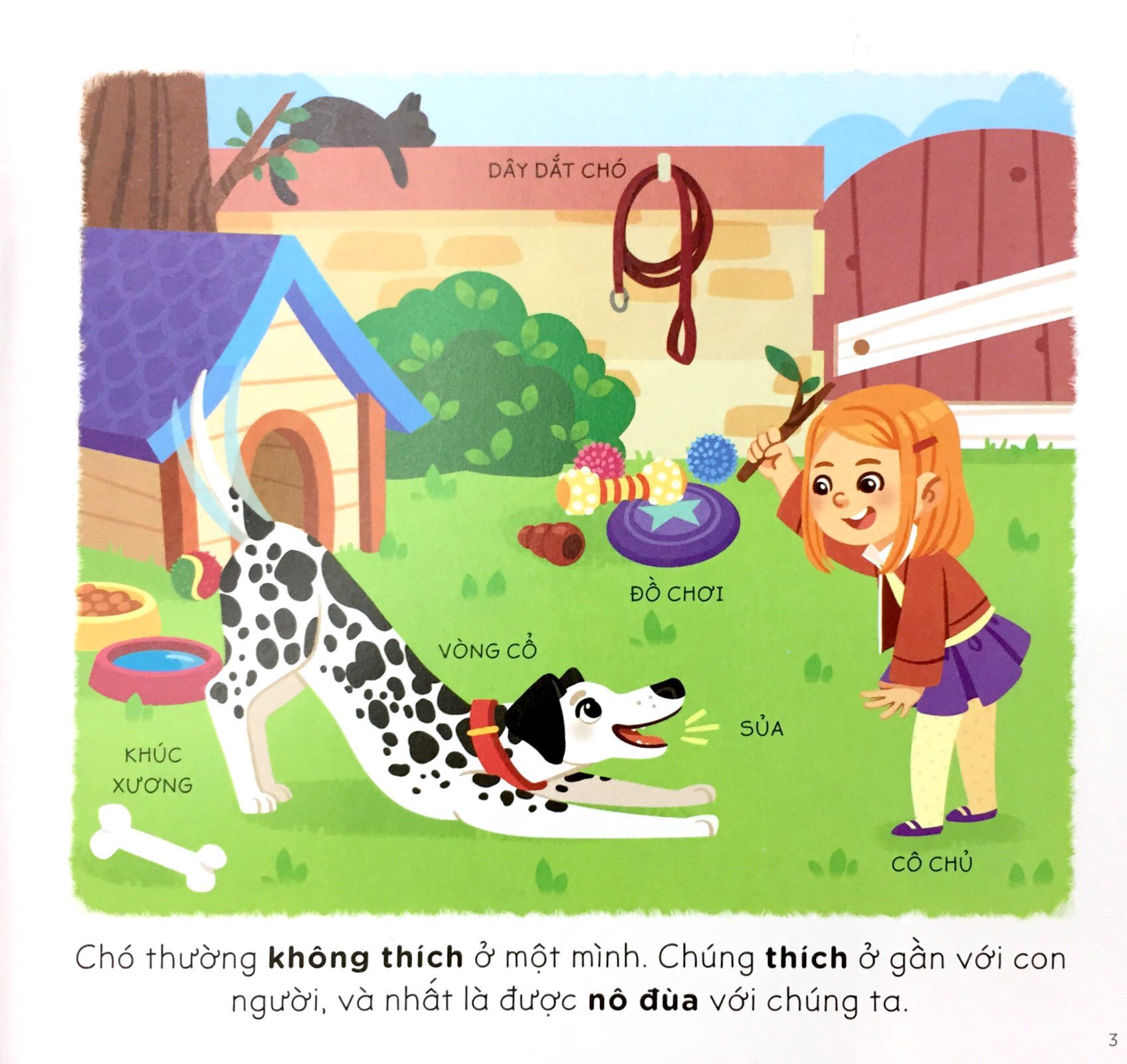 nhà thông thái nhỏ larousse - em muốn nuôi chó