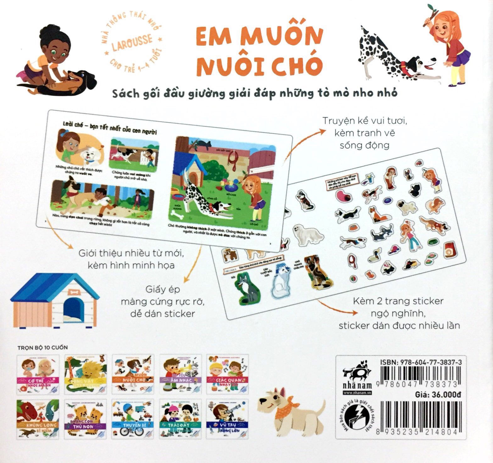 nhà thông thái nhỏ larousse - em muốn nuôi chó