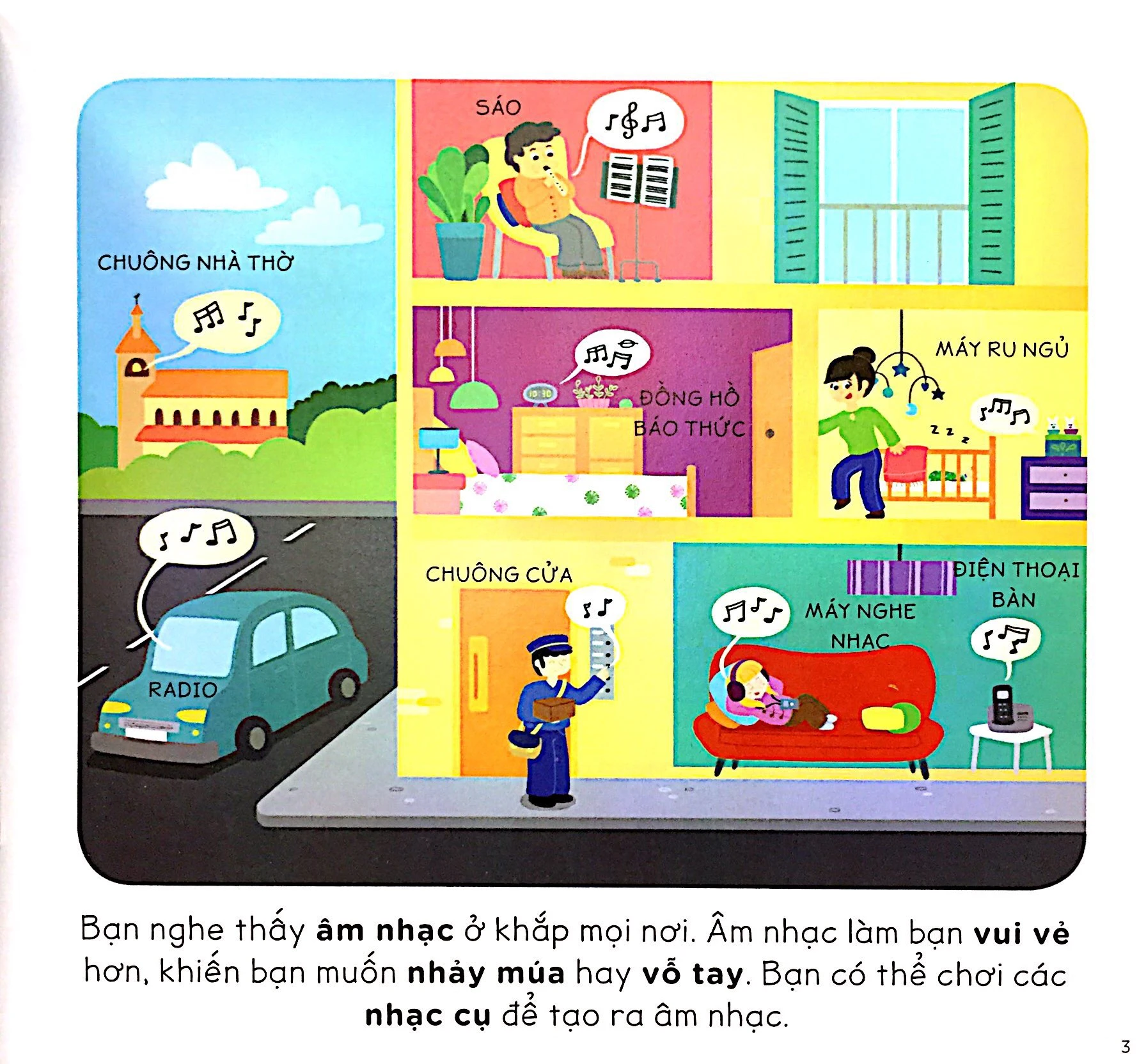 nhà thông thái nhỏ larousse - em yêu âm nhạc