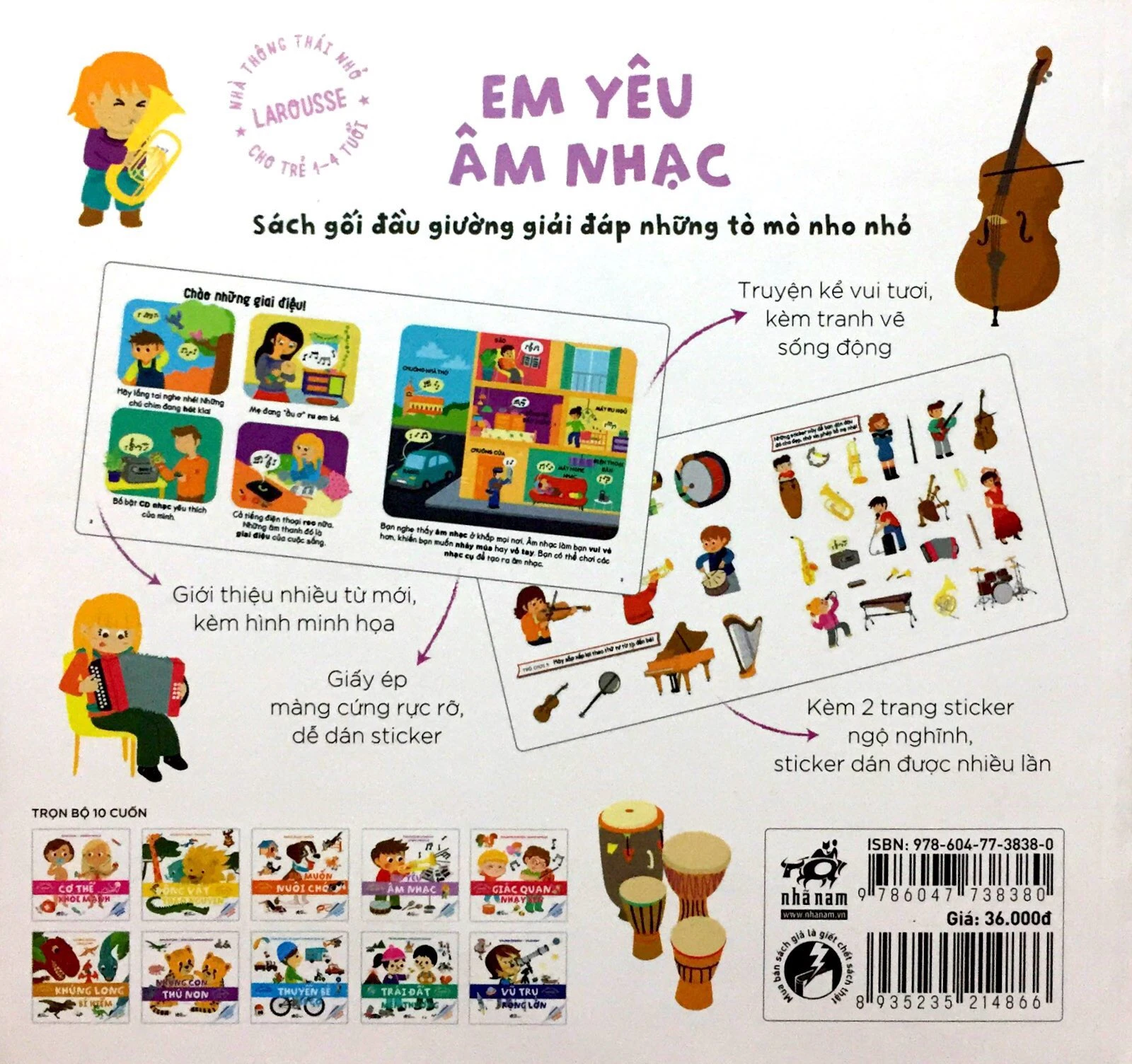 nhà thông thái nhỏ larousse - em yêu âm nhạc