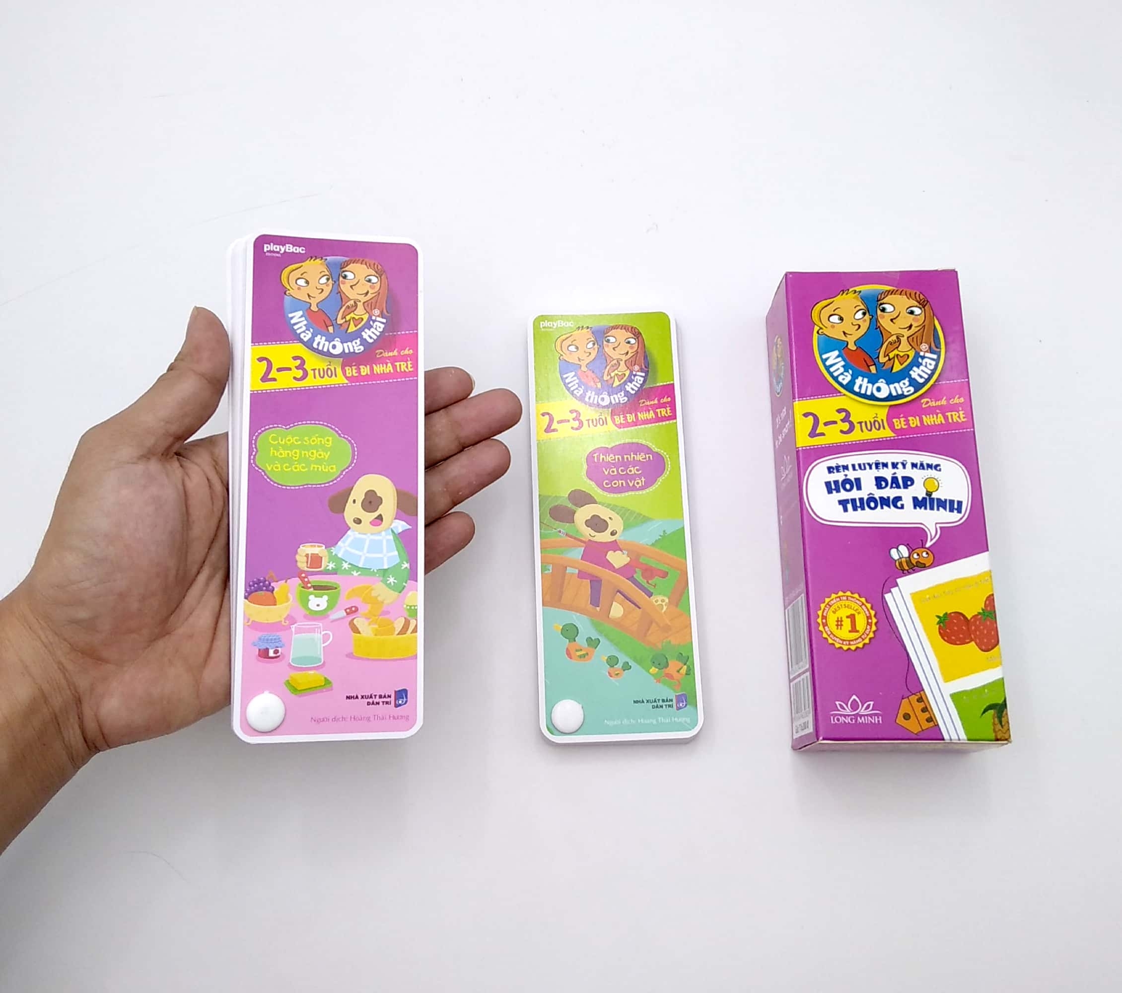 nhà thông thái - rèn luyện kĩ năng hỏi đáp thông minh (2-3 tuổi)