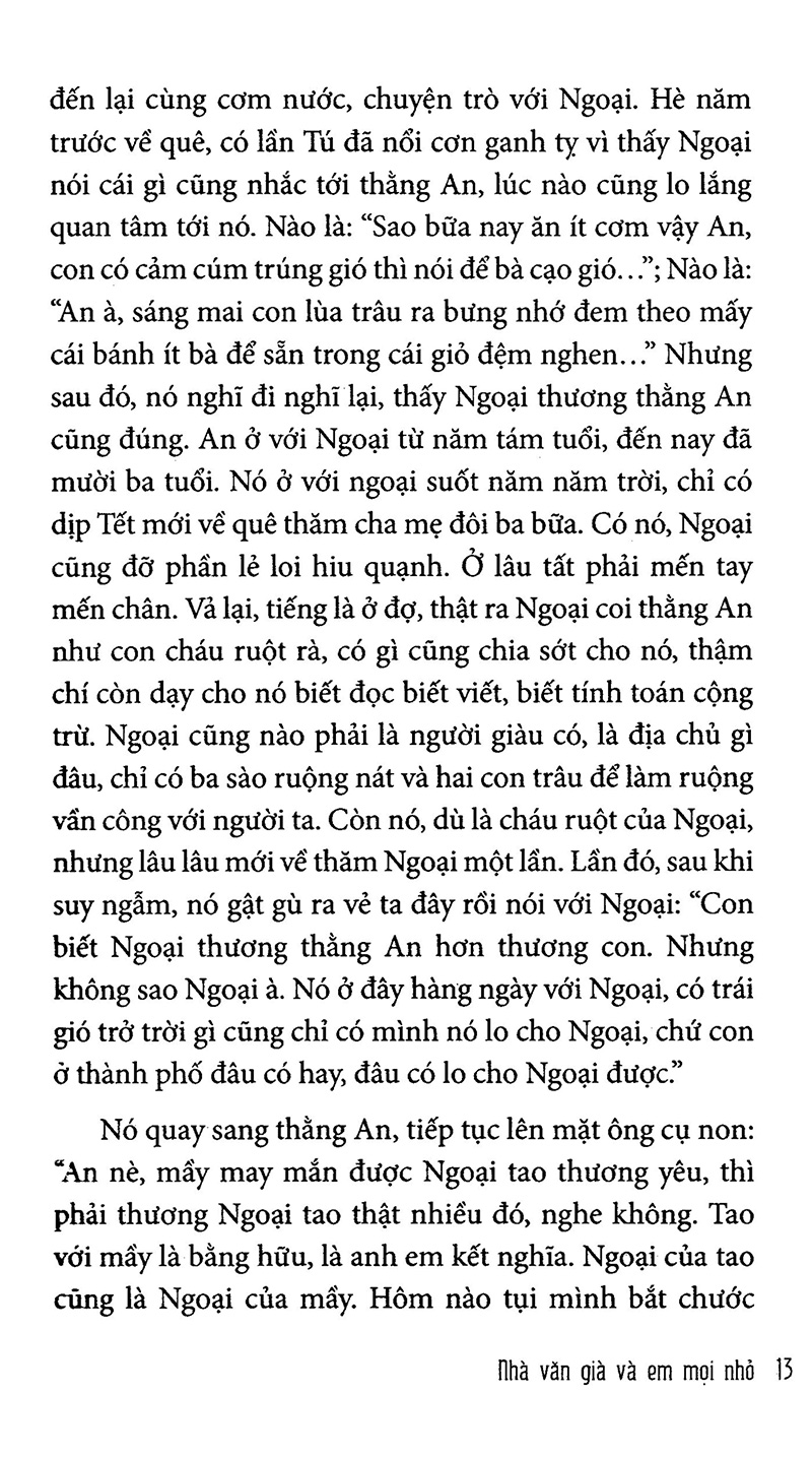 nhà văn già và em mọi nhỏ