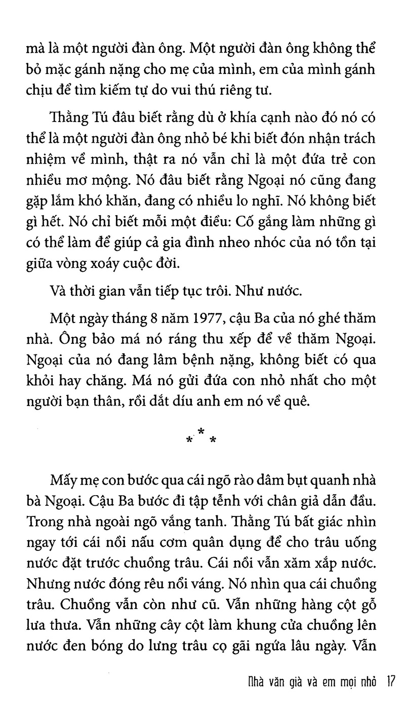 nhà văn già và em mọi nhỏ
