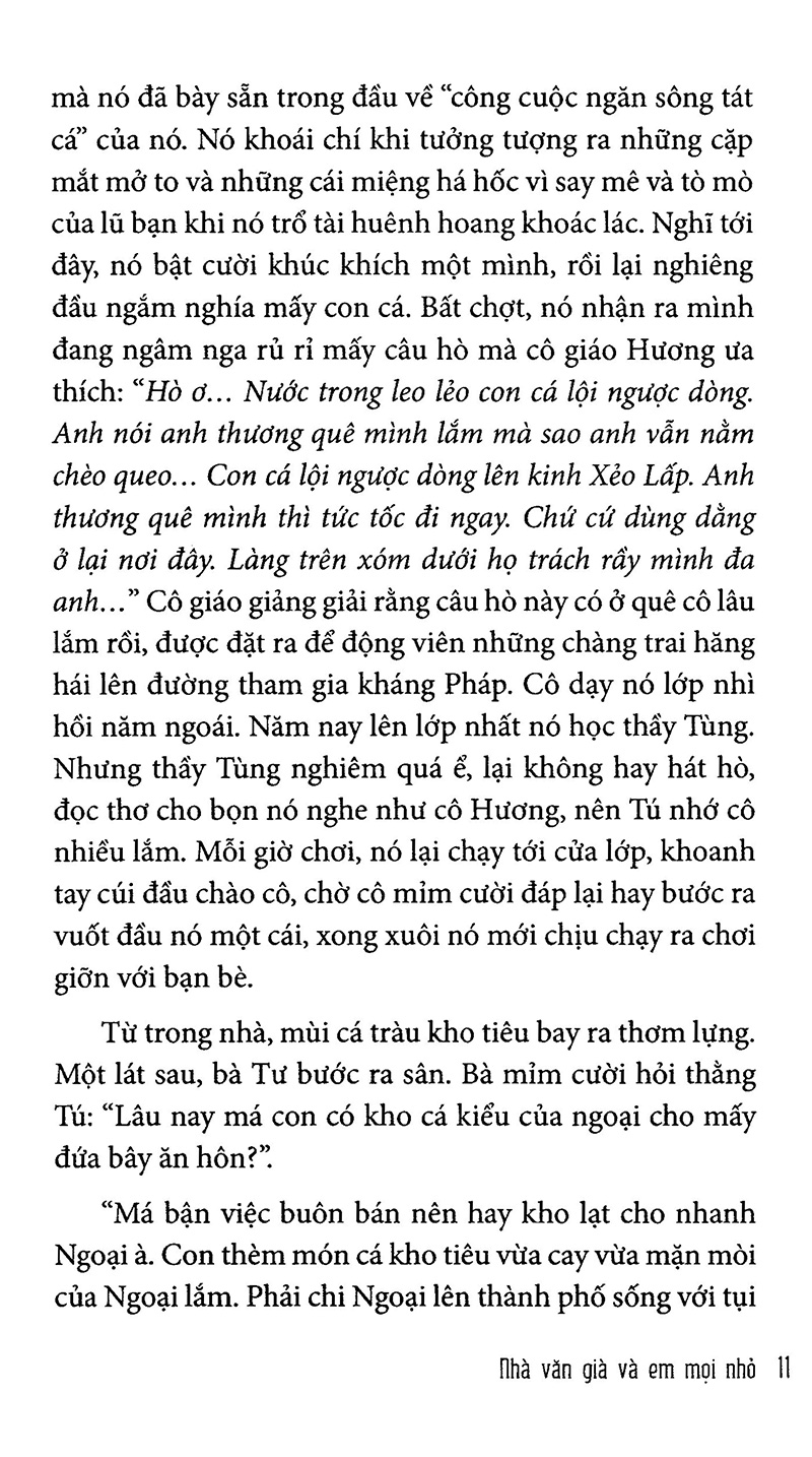 nhà văn già và em mọi nhỏ