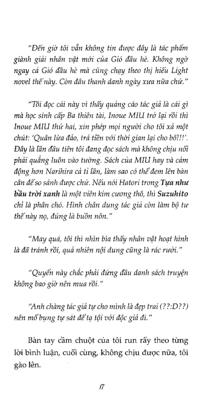 nhà văn mới nổi và biên tập viên - cô gái văn chương