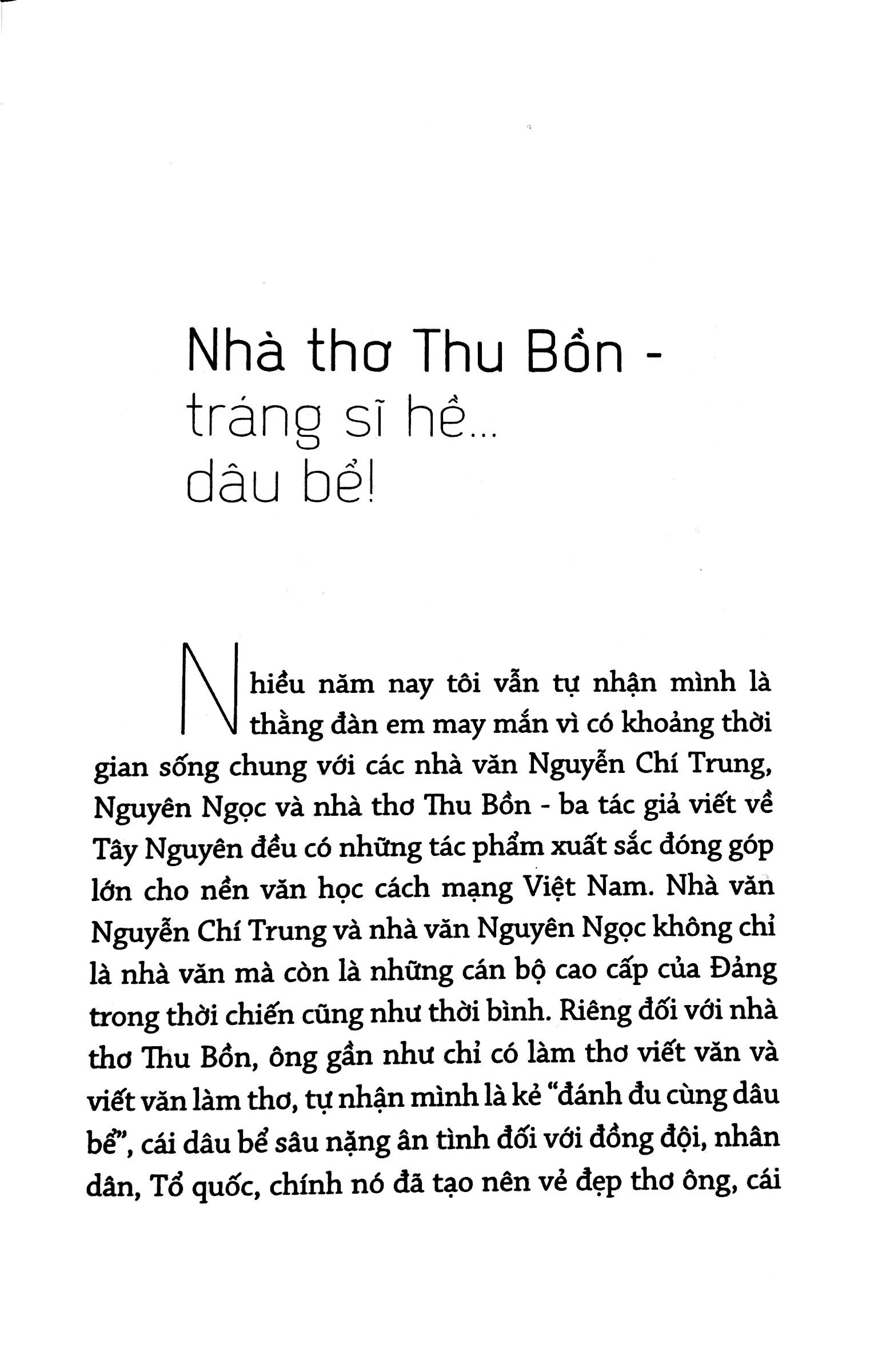 nhà văn thì phải biết đùa - trung trung đỉnh