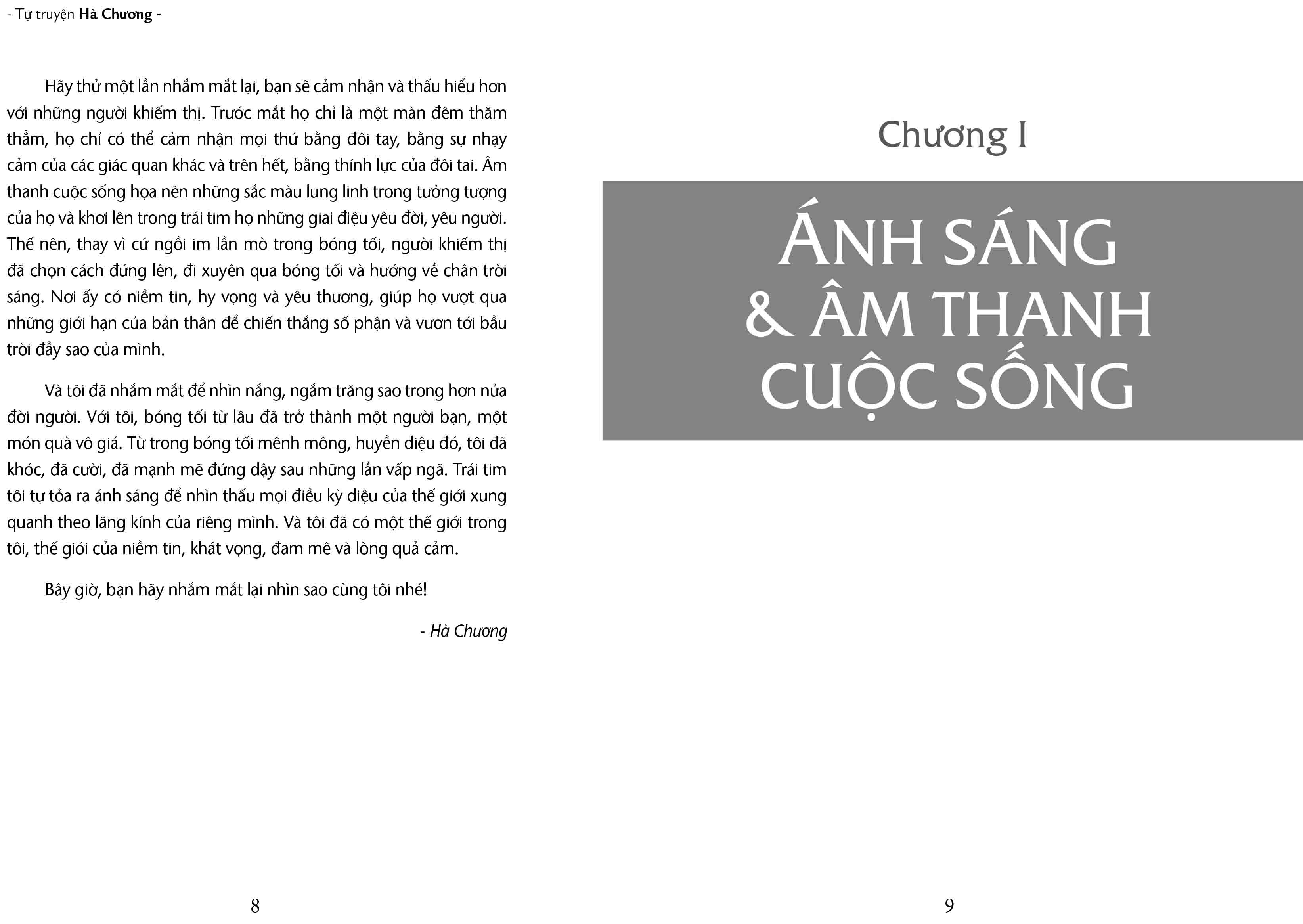 nhắm mắt nhìn sao