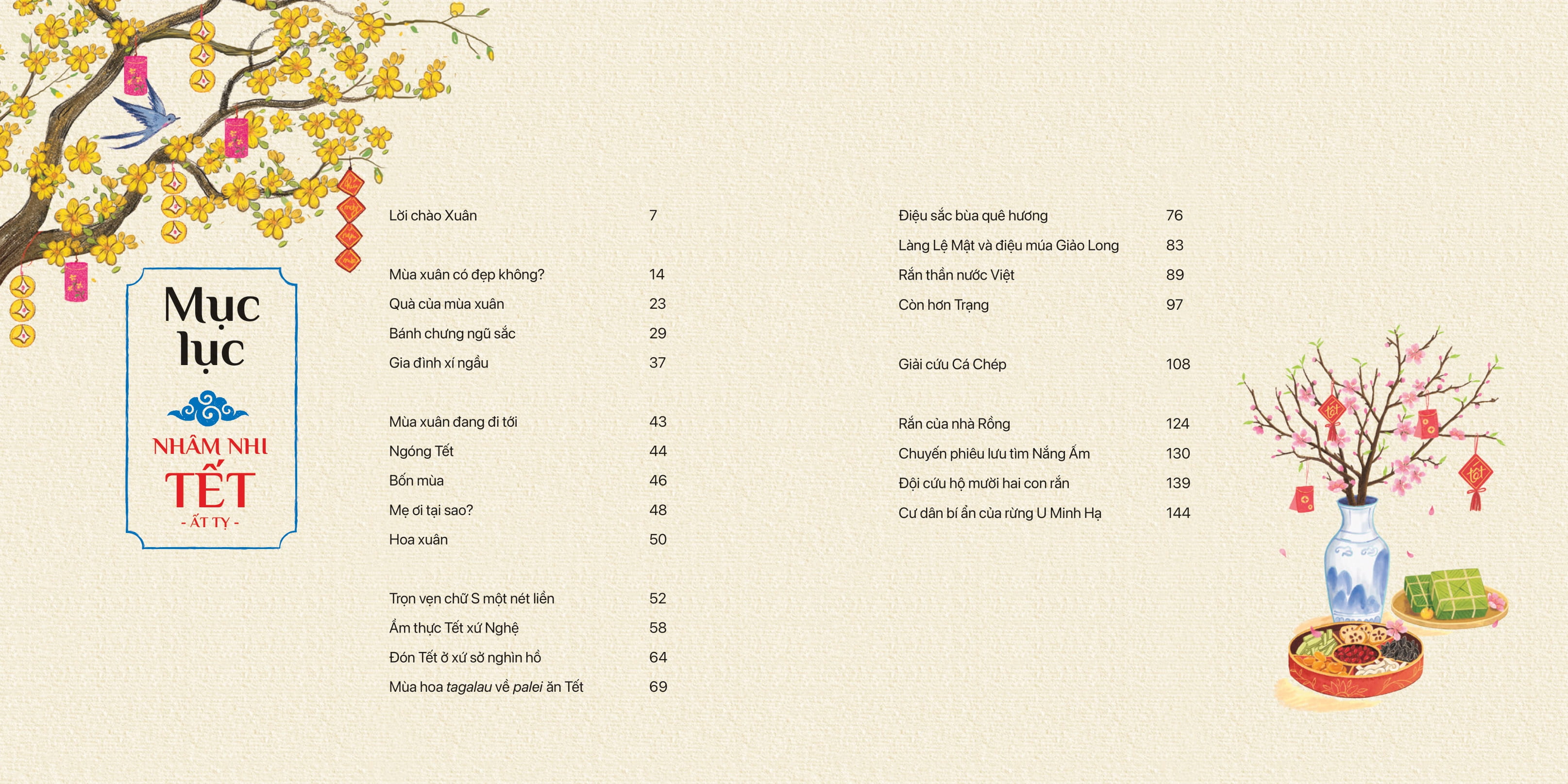 nhâm nhi tết ất tỵ - ấn phẩm đặc biệt - bìa cứng