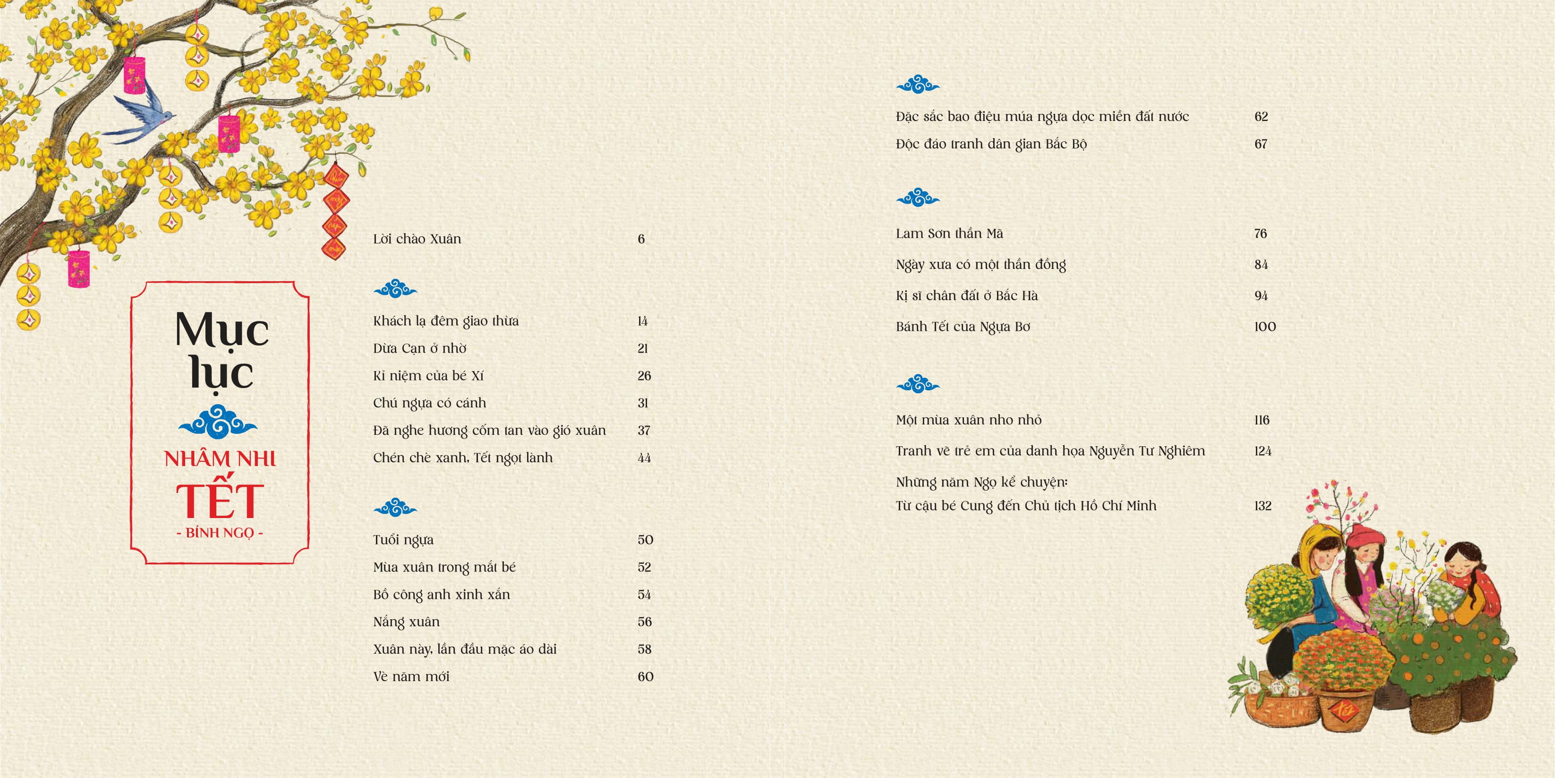 Nhâm Nhi Tết Bính Ngọ - Ấn Phẩm Đặc Biệt - Bìa Cứng - Tặng Kèm Mô Hình Lắp Ráp Hình Ngựa Gỗ