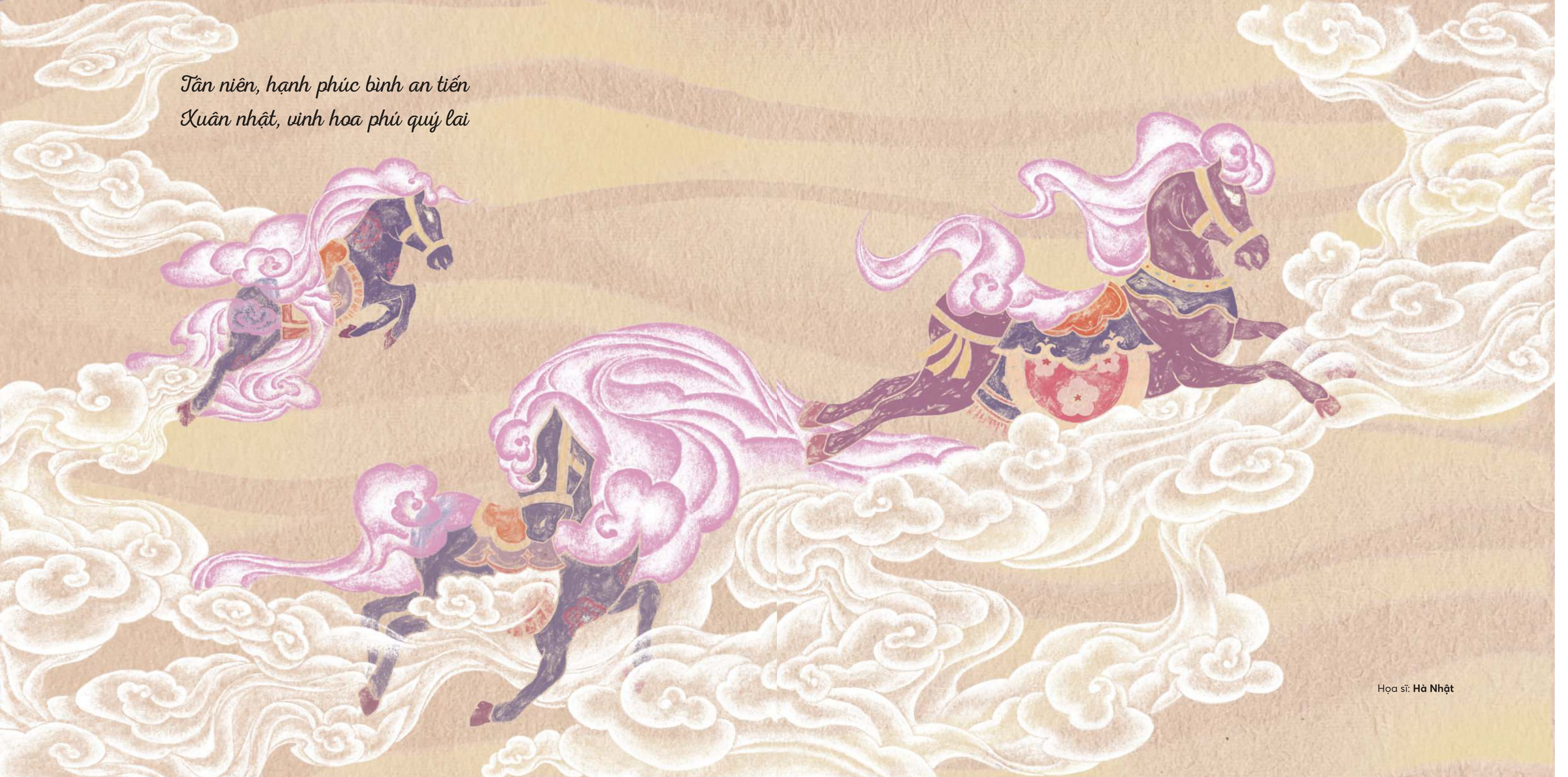 Nhâm Nhi Tết Bính Ngọ - Ấn Phẩm Đặc Biệt - Bìa Cứng - Tặng Kèm Mô Hình Lắp Ráp Hình Ngựa Gỗ