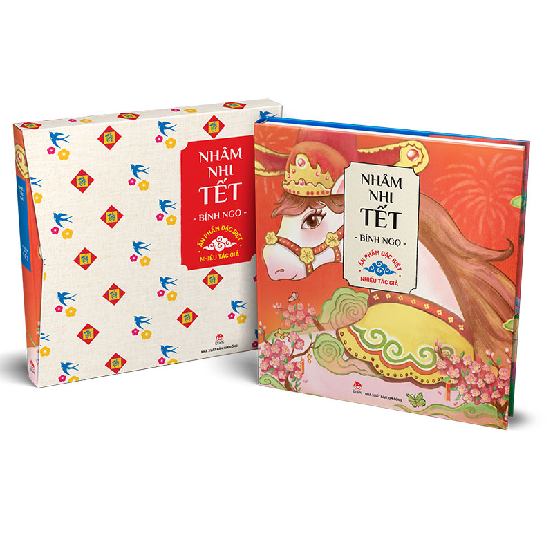 Nhâm Nhi Tết Bính Ngọ - Ấn Phẩm Đặc Biệt - Bìa Cứng - Tặng Kèm Mô Hình Lắp Ráp Hình Ngựa Gỗ
