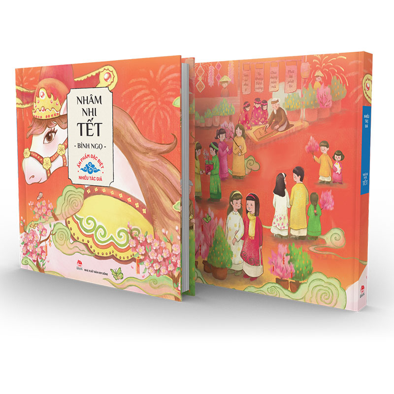 Nhâm Nhi Tết Bính Ngọ - Ấn Phẩm Đặc Biệt - Bìa Cứng - Tặng Kèm Mô Hình Lắp Ráp Hình Ngựa Gỗ