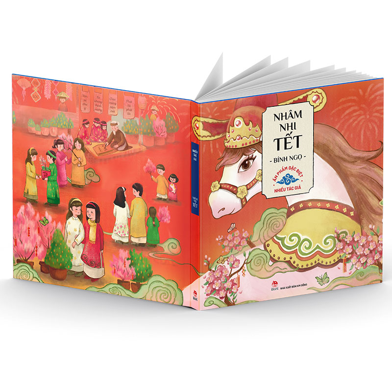 Nhâm Nhi Tết Bính Ngọ - Ấn Phẩm Đặc Biệt - Bìa Cứng - Tặng Kèm Mô Hình Lắp Ráp Hình Ngựa Gỗ