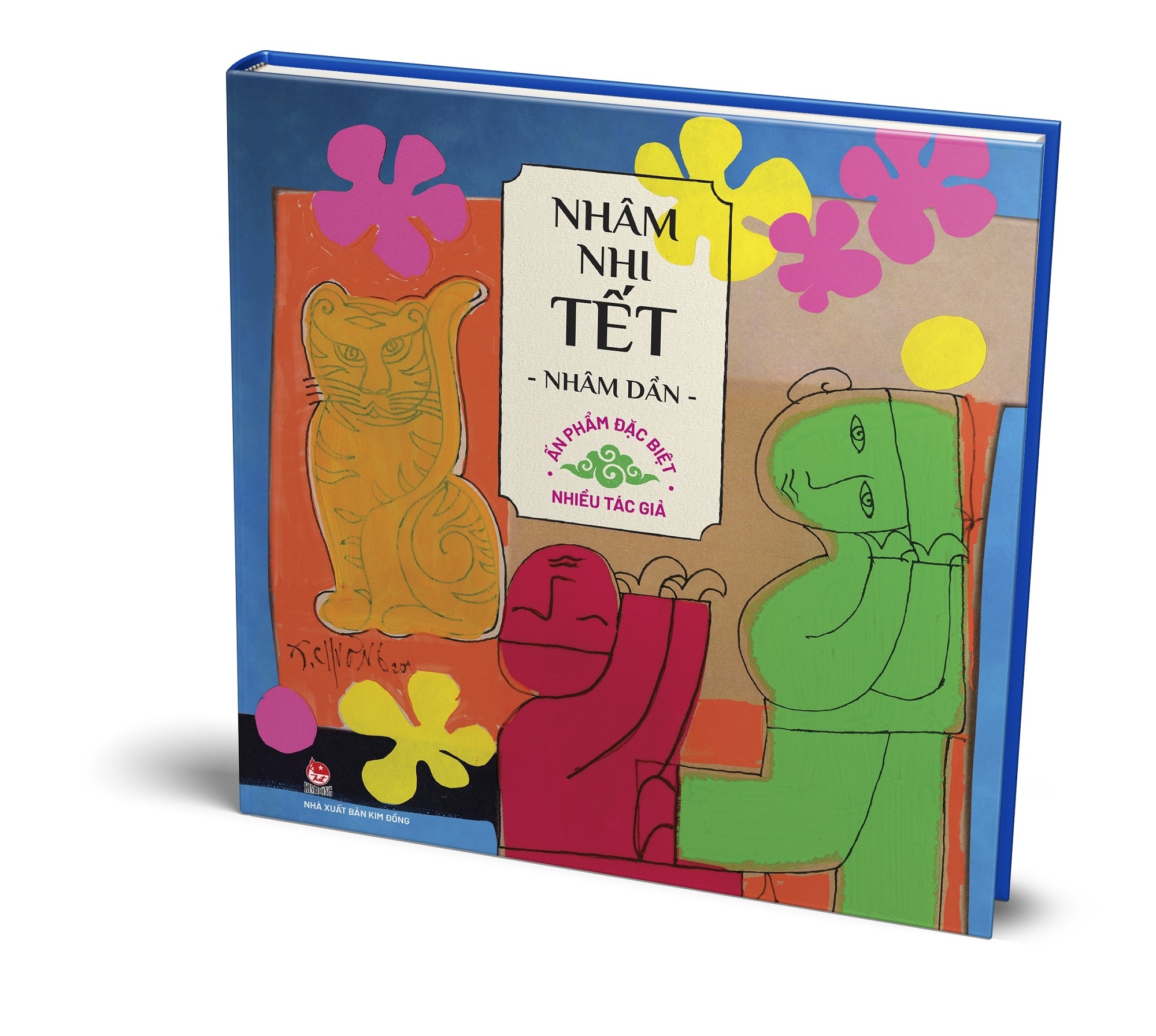 Nham Nhi Tet Nham Dan - 2022 - An Ban Dac Biet (Bia Cung) - Tang Kem Postcard + Bo 5 Phong Bao Li Xi