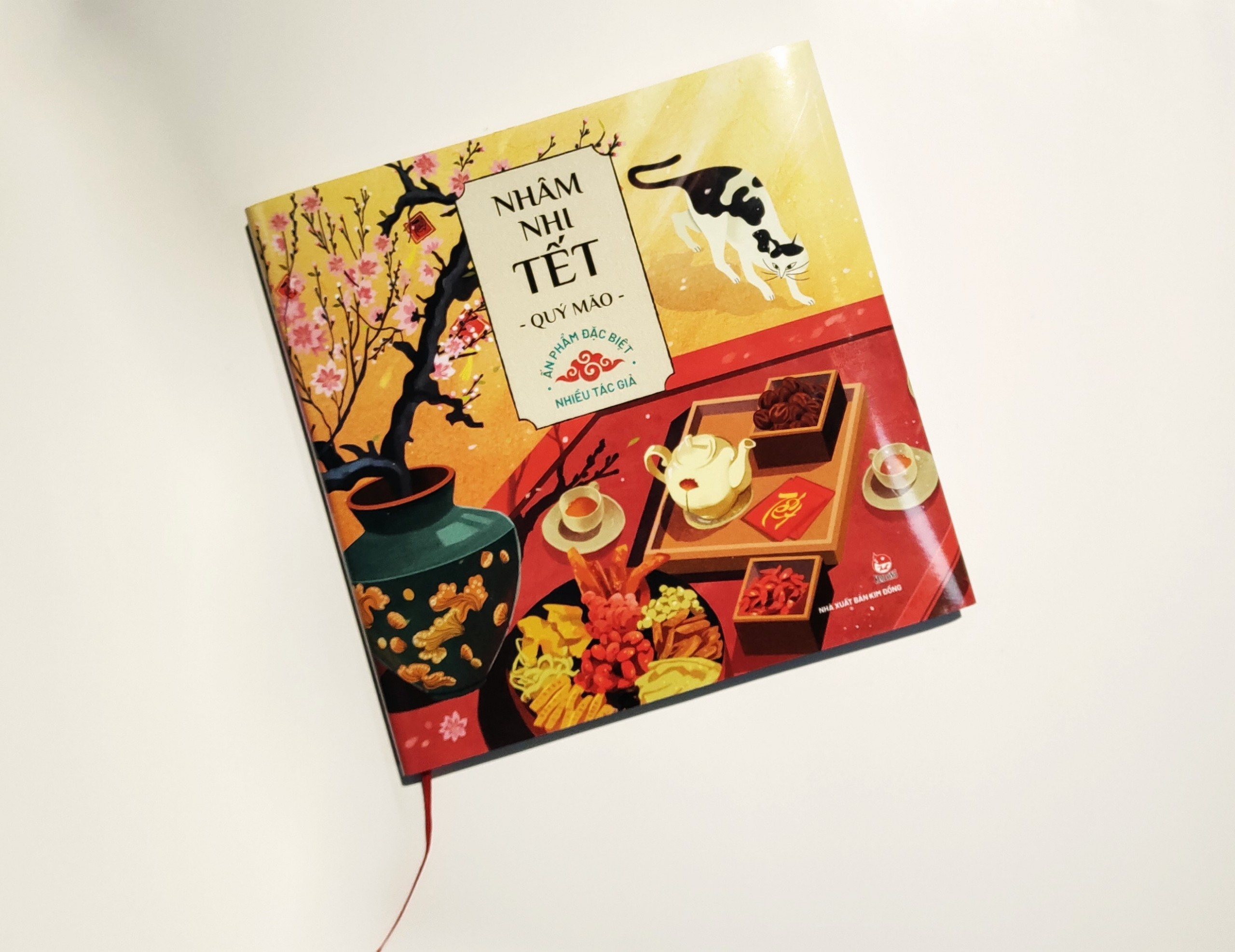 nhâm nhi tết quý mão - 2023 - bìa cứng - tặng kèm bookmark mèo may mắn + bộ lì xì ngũ phúc