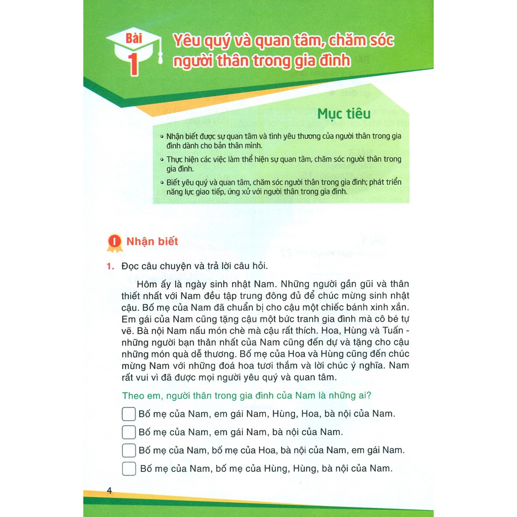 nhân ái - rèn luyện phẩm chất dành cho học sinh tiểu học