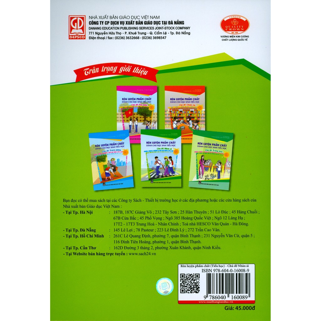 nhân ái - rèn luyện phẩm chất dành cho học sinh tiểu học