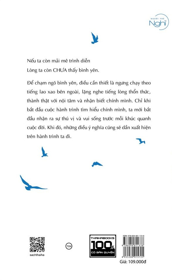 nhận biết chính mình bình an sẽ tới