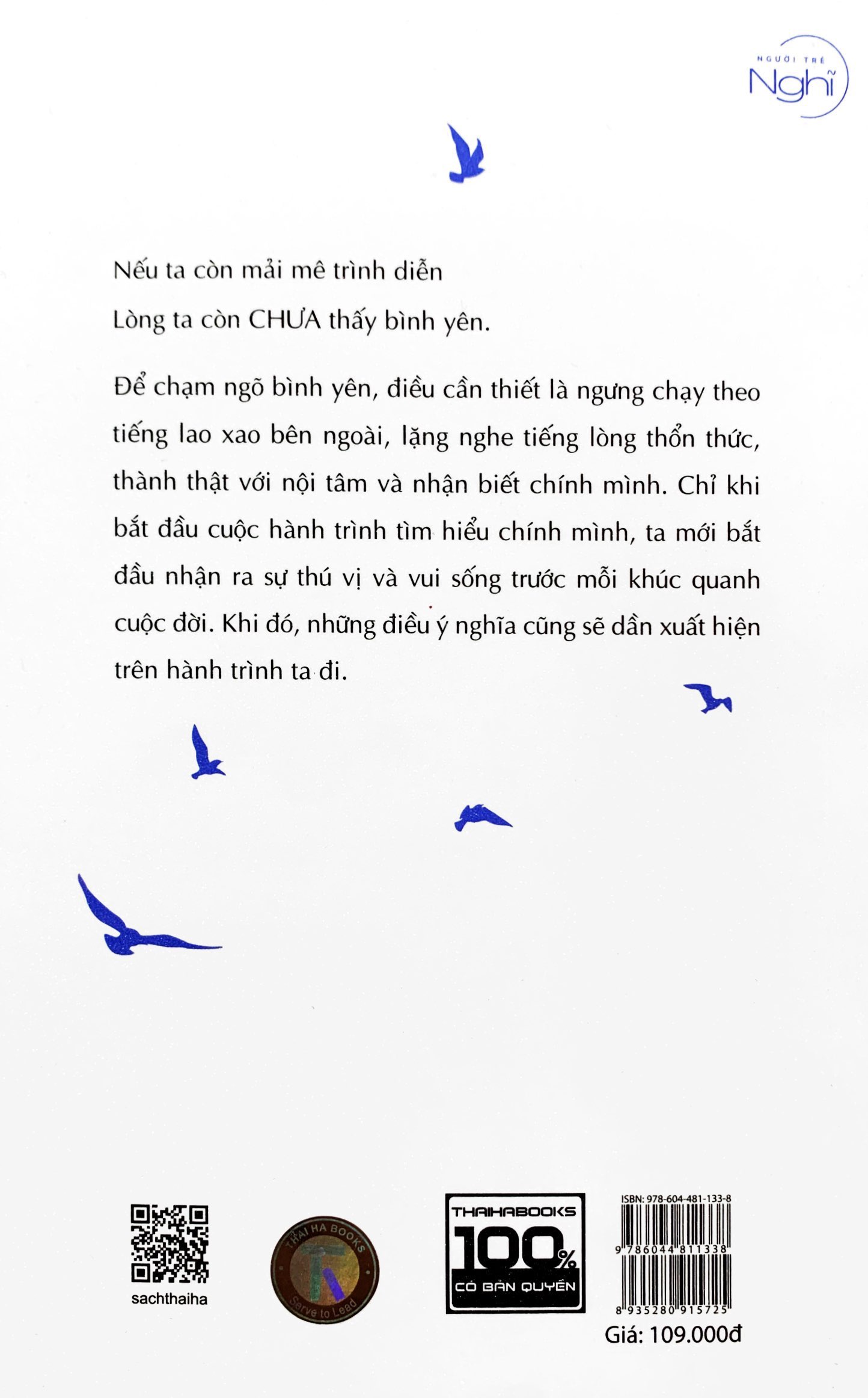 nhận biết chính mình bình an sẽ tới