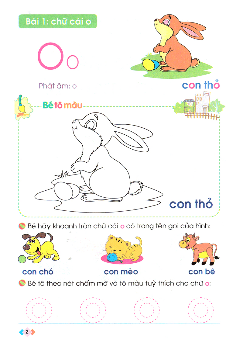 nhận biết và làm quen với chữ cái (dành cho trẻ 4 - 5 tuổi)