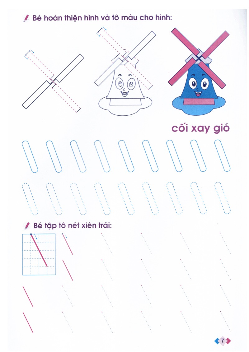 nhận biết và làm quen với nét cơ bản - dành cho bé 4-5 tuổi (tái bản 2024)