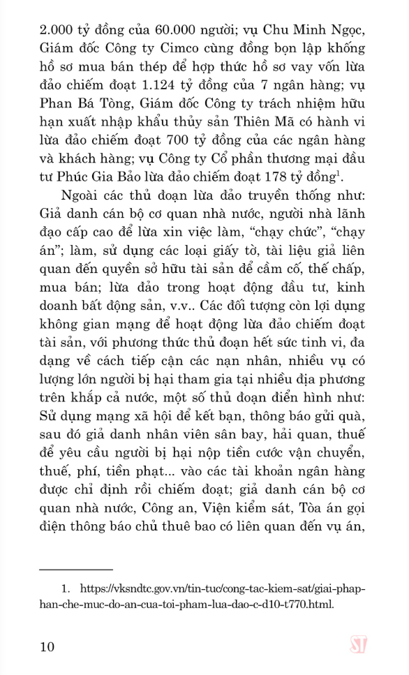 nhận diện các thủ đoạn lừa đảo chiếm đoạt tài sản và biện pháp phòng ngừa