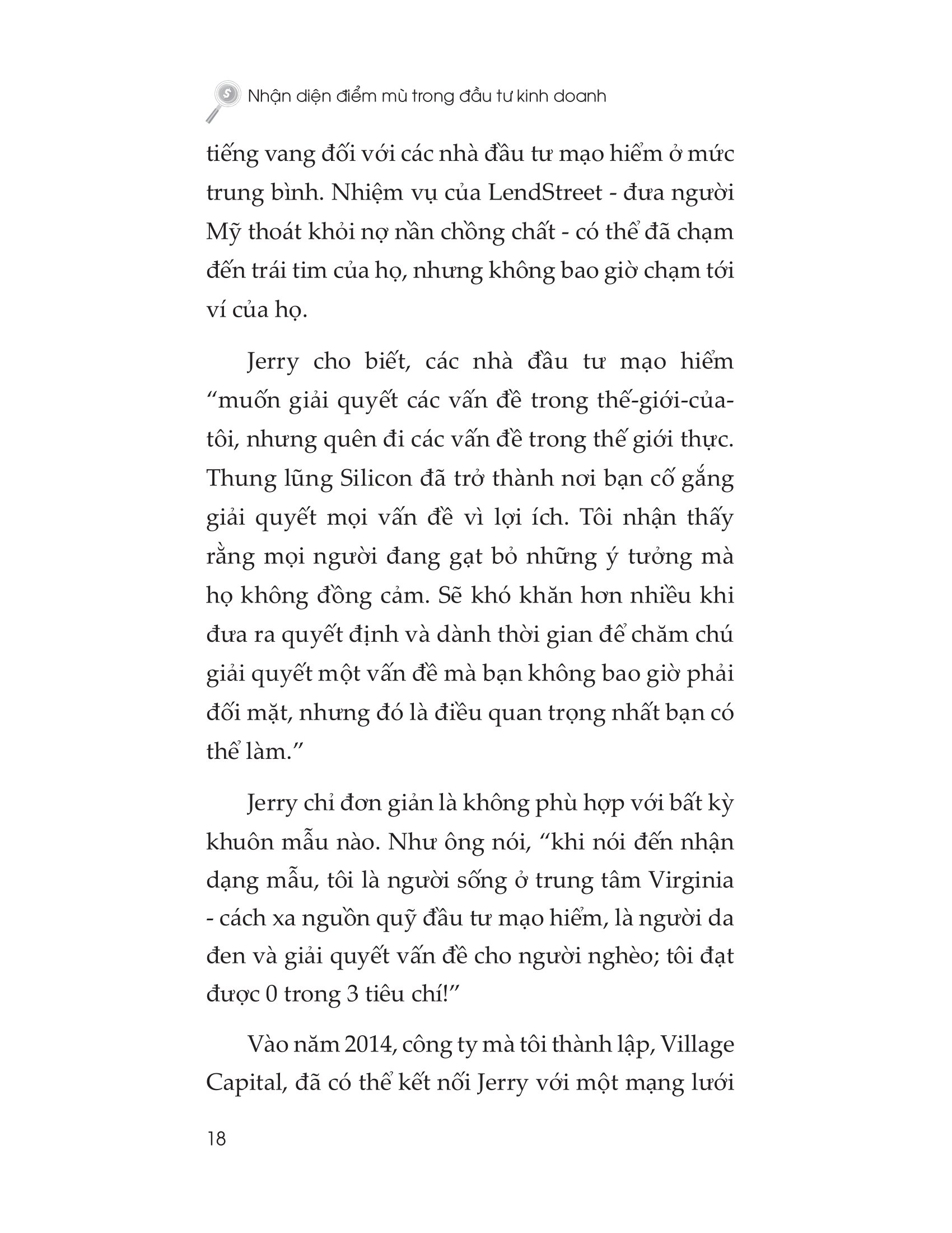 nhận diện điểm mù trong đầu tư kinh doanh