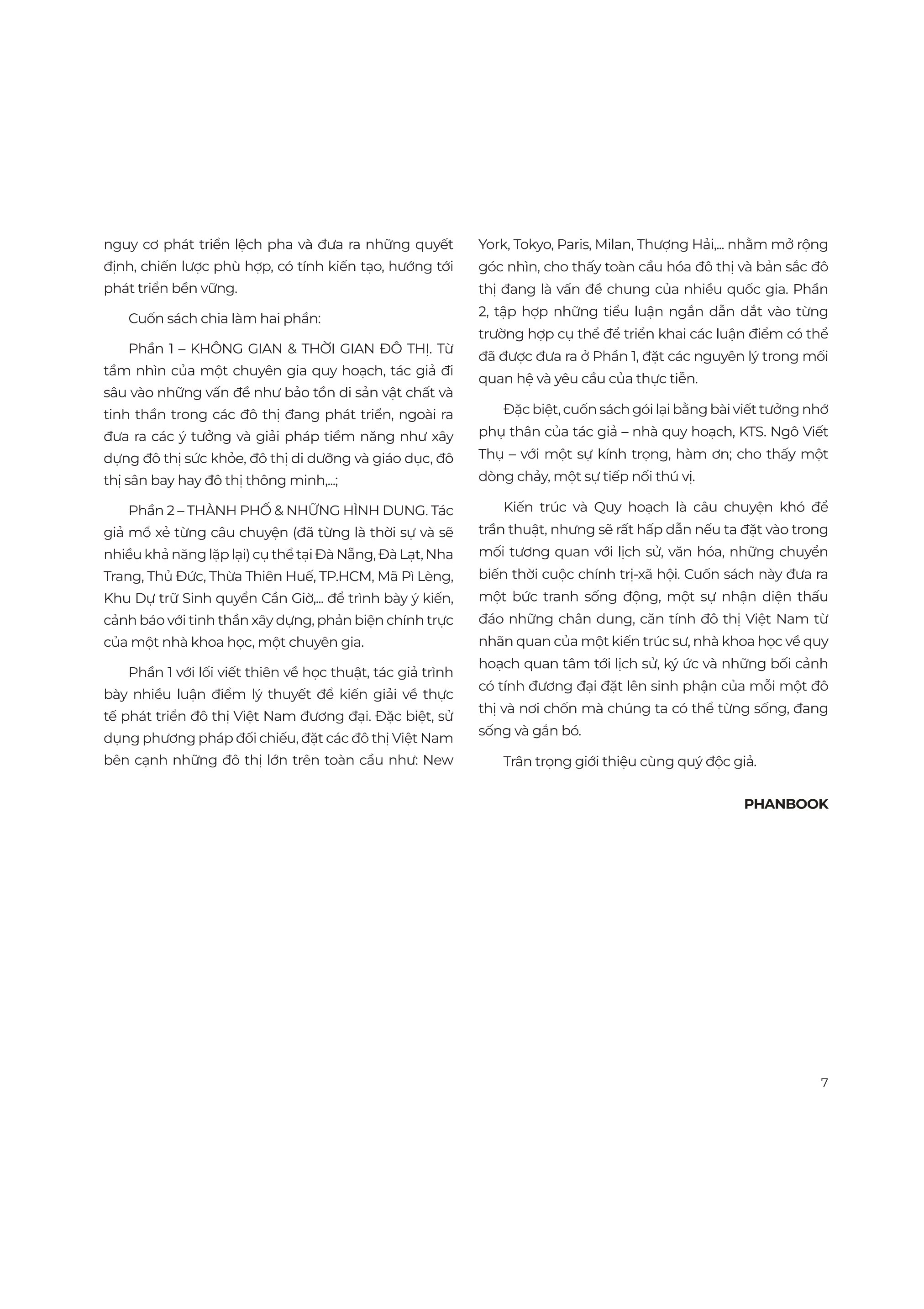 nhận diện đô thị việt nam đương đại