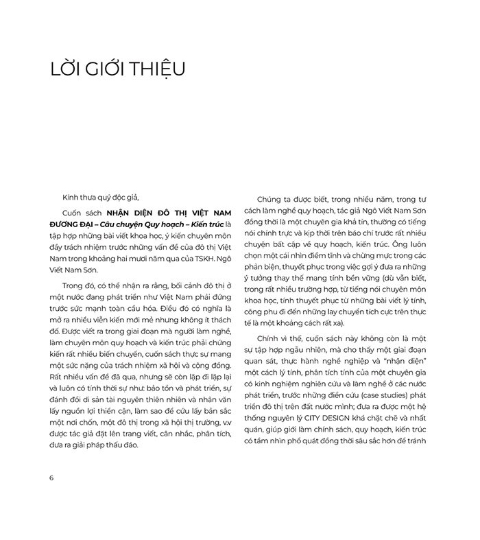 nhận diện đô thị việt nam đương đại