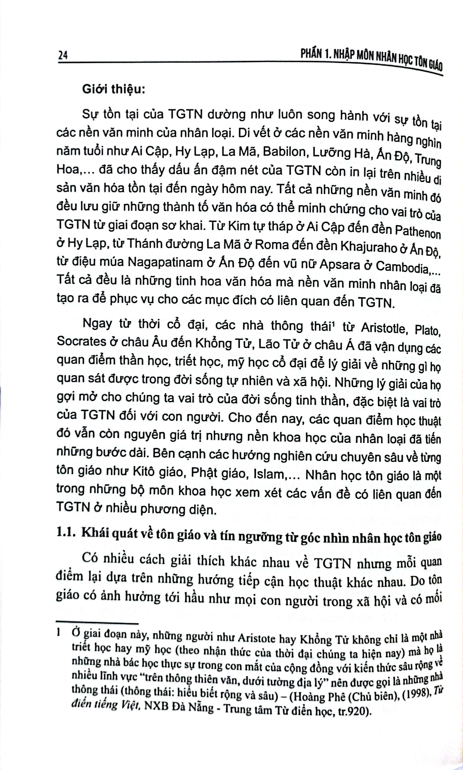 nhân học tôn giáo
