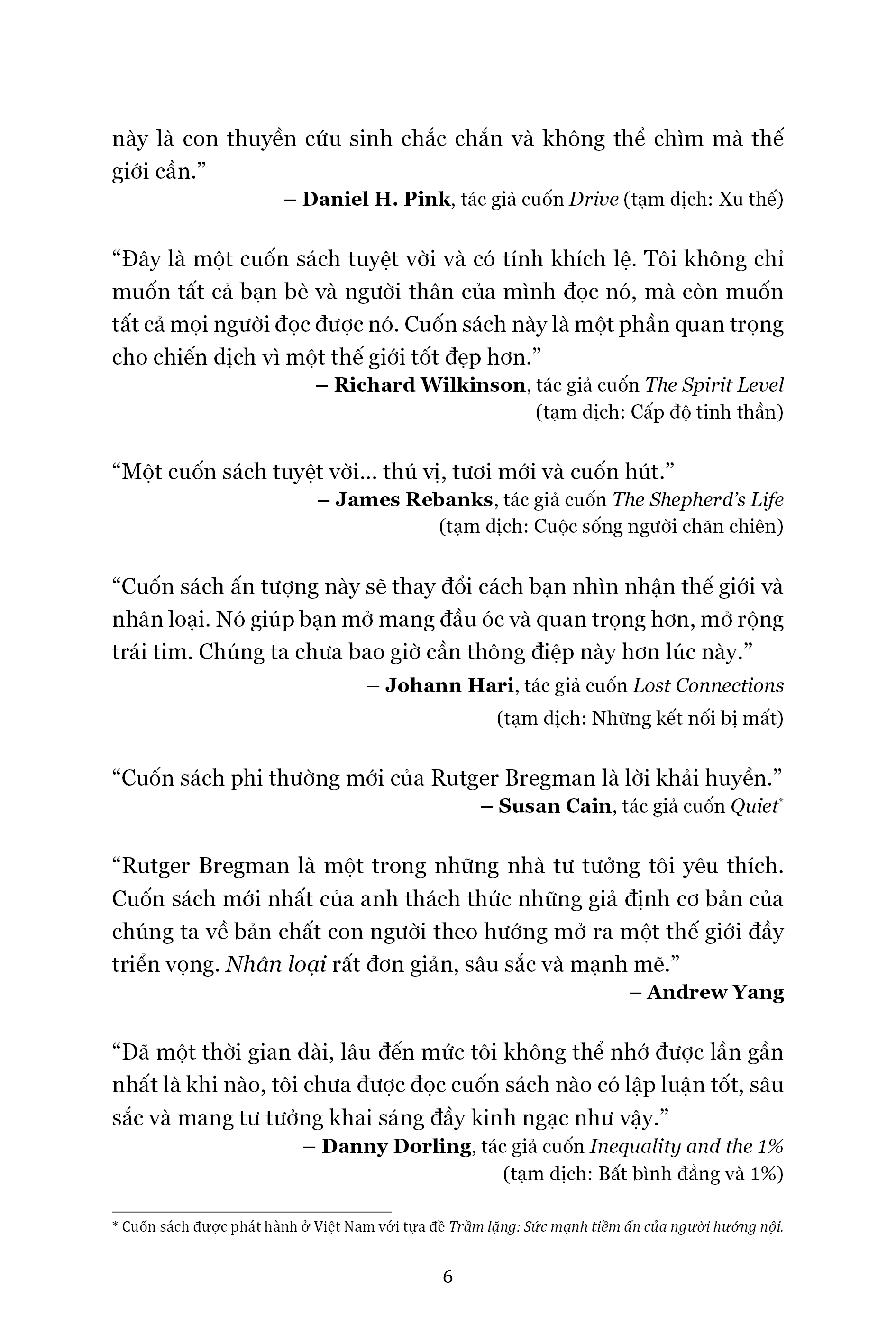 nhân loại - một lịch sử tràn đầy hi vọng